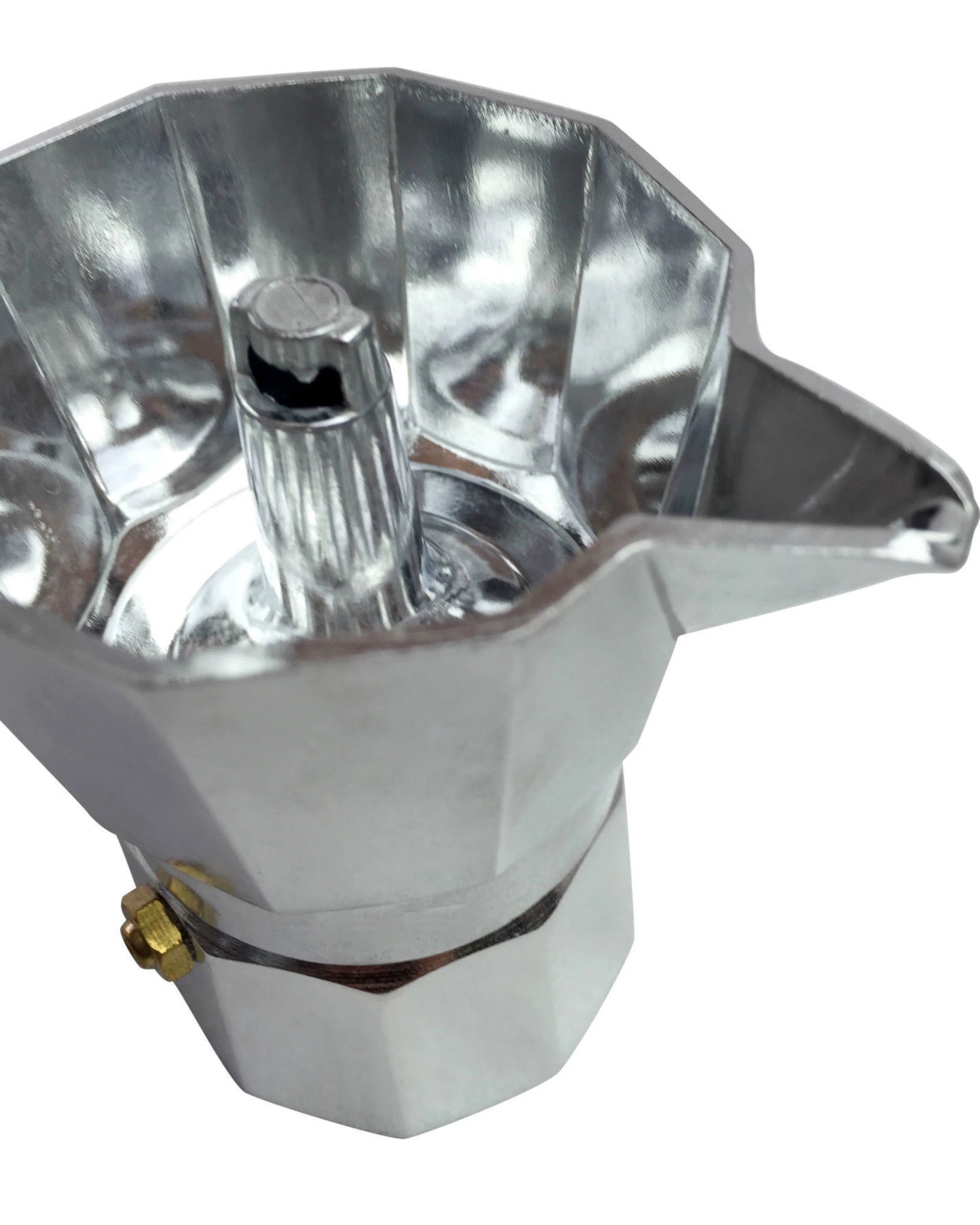 2 BR Home 3 Cup Moka Espresso Percolator in Aluminium, 2 of 5