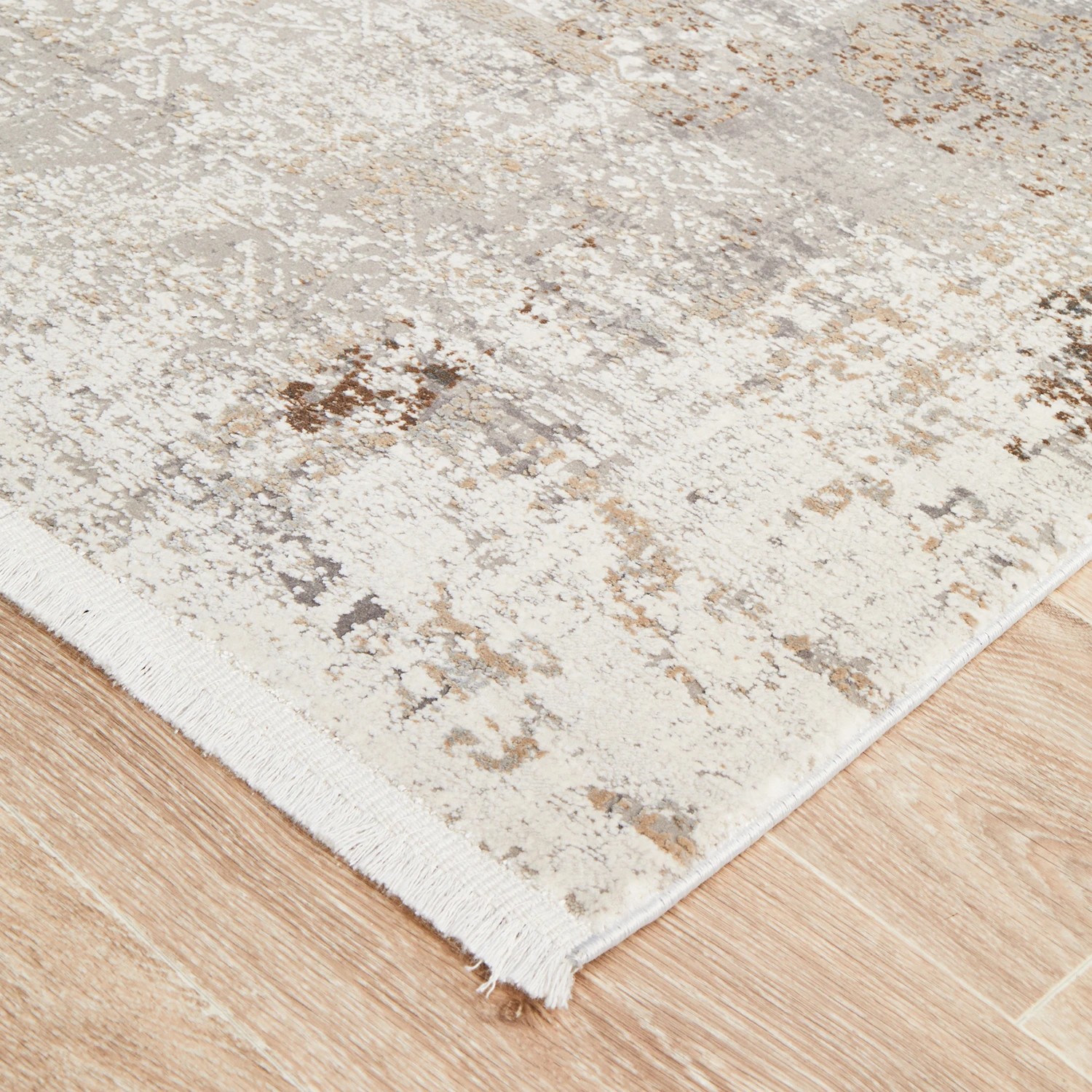 5 Common Ground Rugs Glimmers 110 400x300cm - Extra Extra Large Bamboo Silk Power Loomed Floor Rug - Grey, 5 of 9