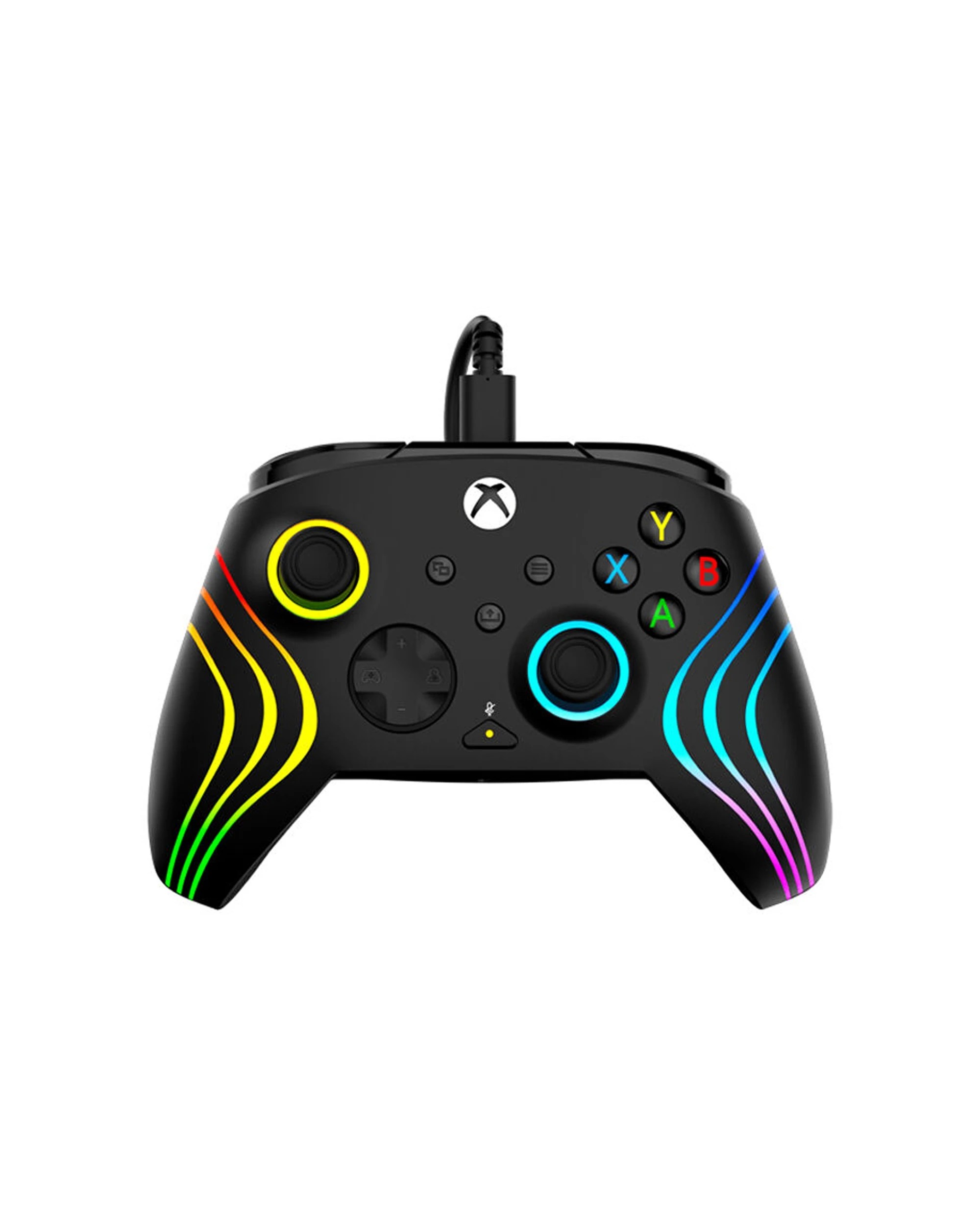 1 Turtle Beach Afterglow Wave Controller Wired Xbox RGB Adjustable Triggers - Black, 1 of 7