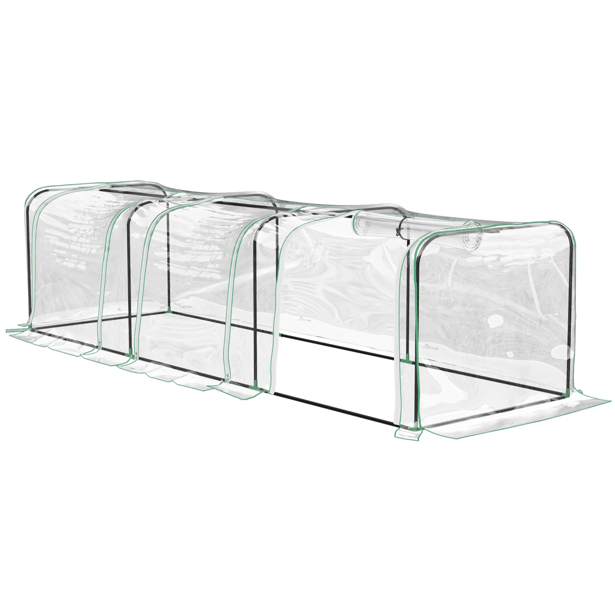 1 Lambu Walk In Greenhouse 2.97X1X0.8M Tunnel Frame, 1 of 5