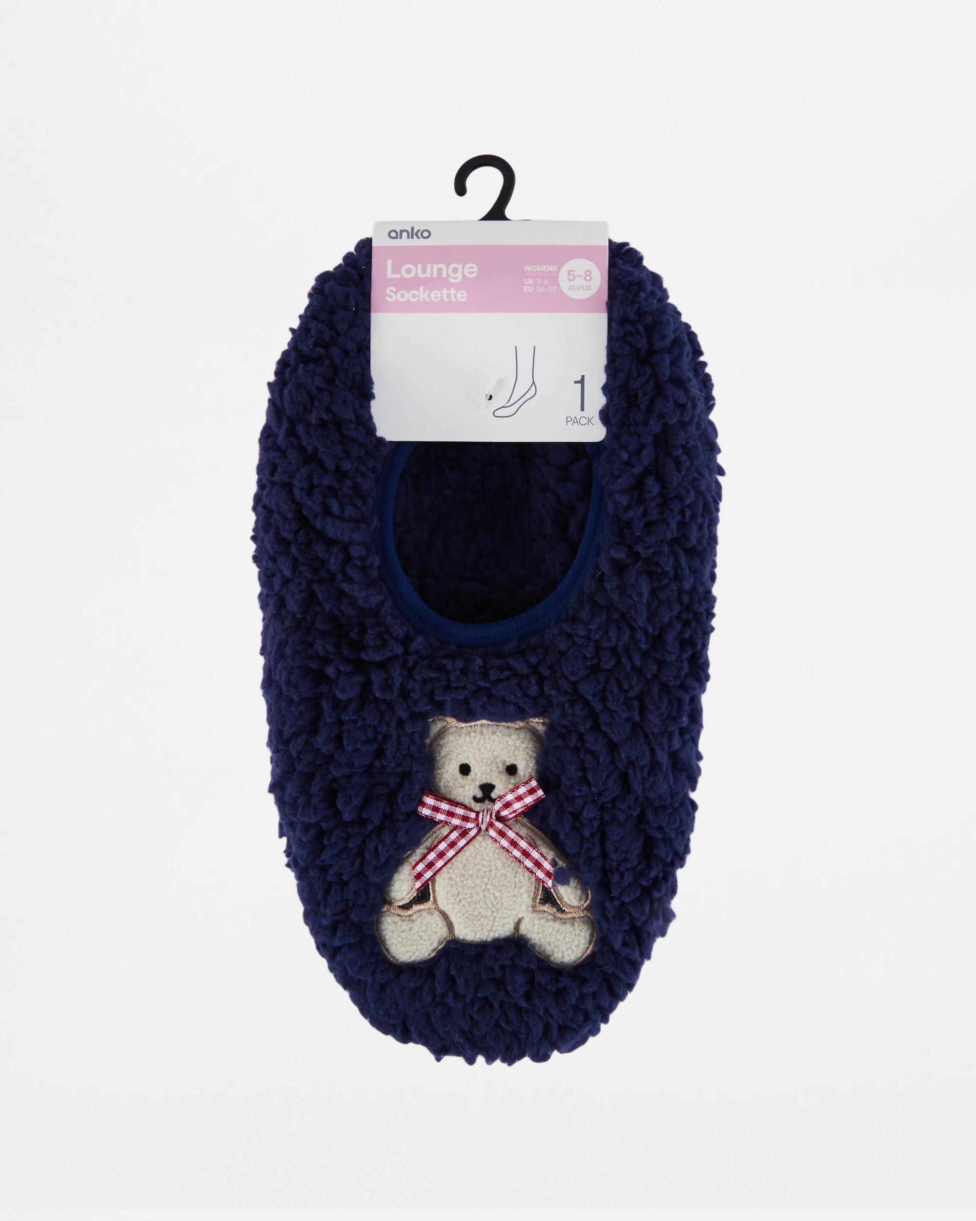 4 Novelty Sockette Teddy, 4 of 4