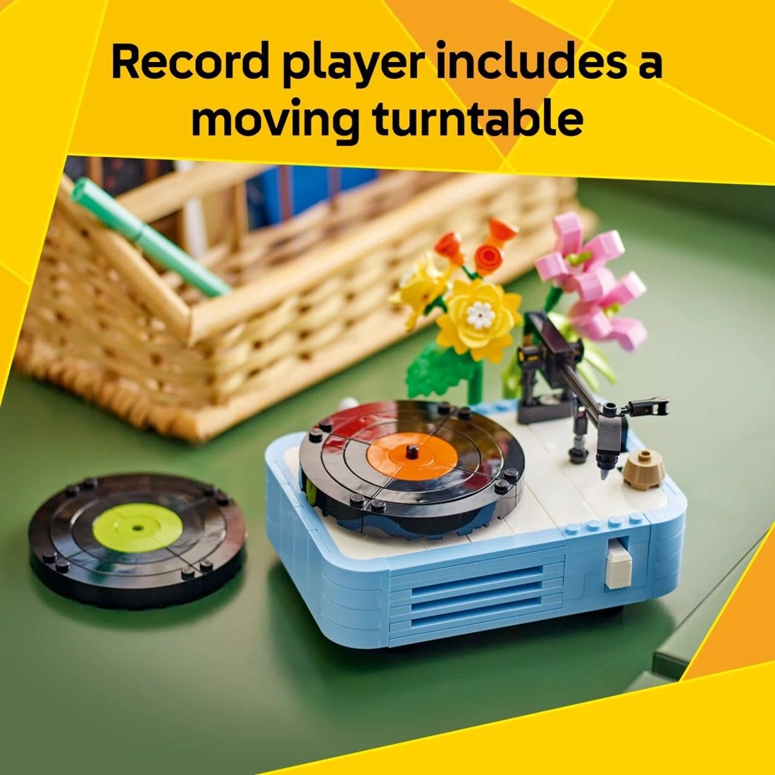 7 LEGO Creator Record Player with Flowers 31172, 7 of 10