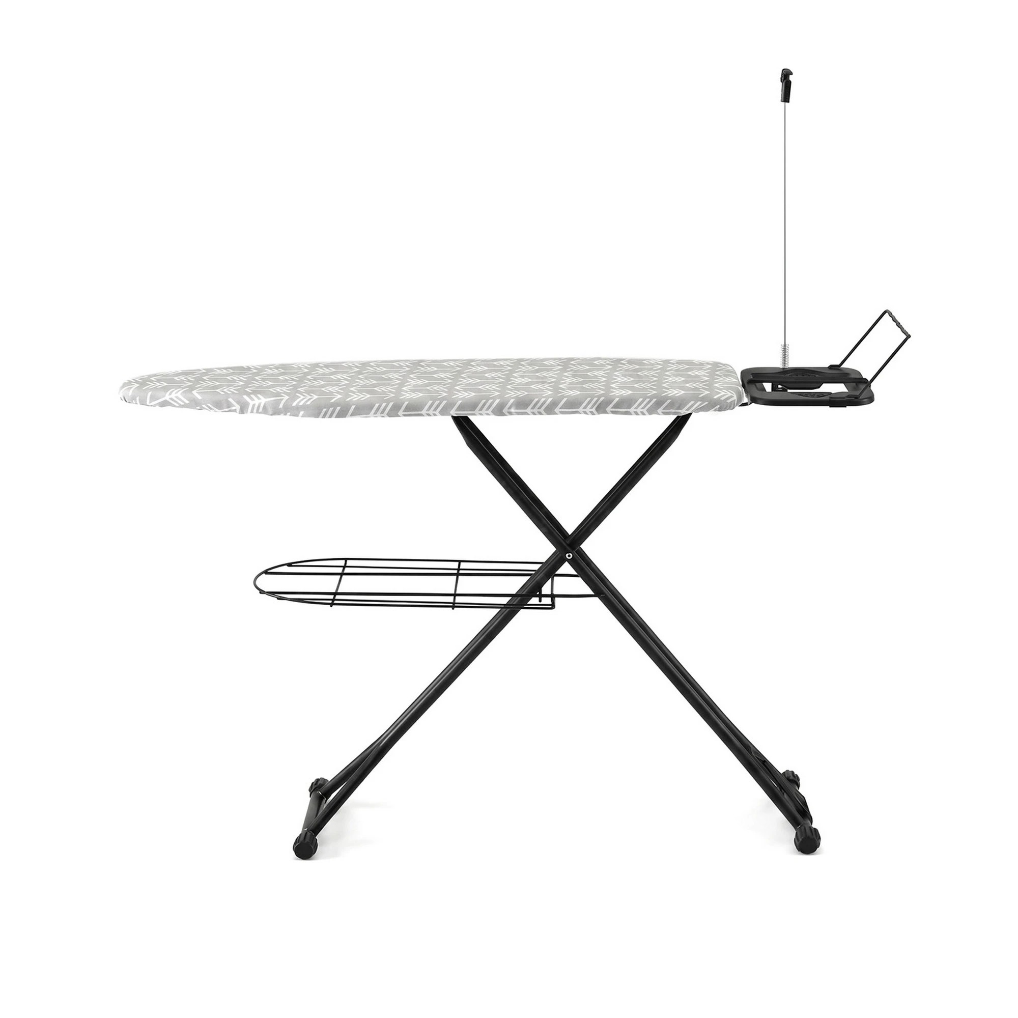 2 Artiss Foldable Ironing Board with Iron Rest Ironing Board for Laundry Room - Grey, 2 of 8