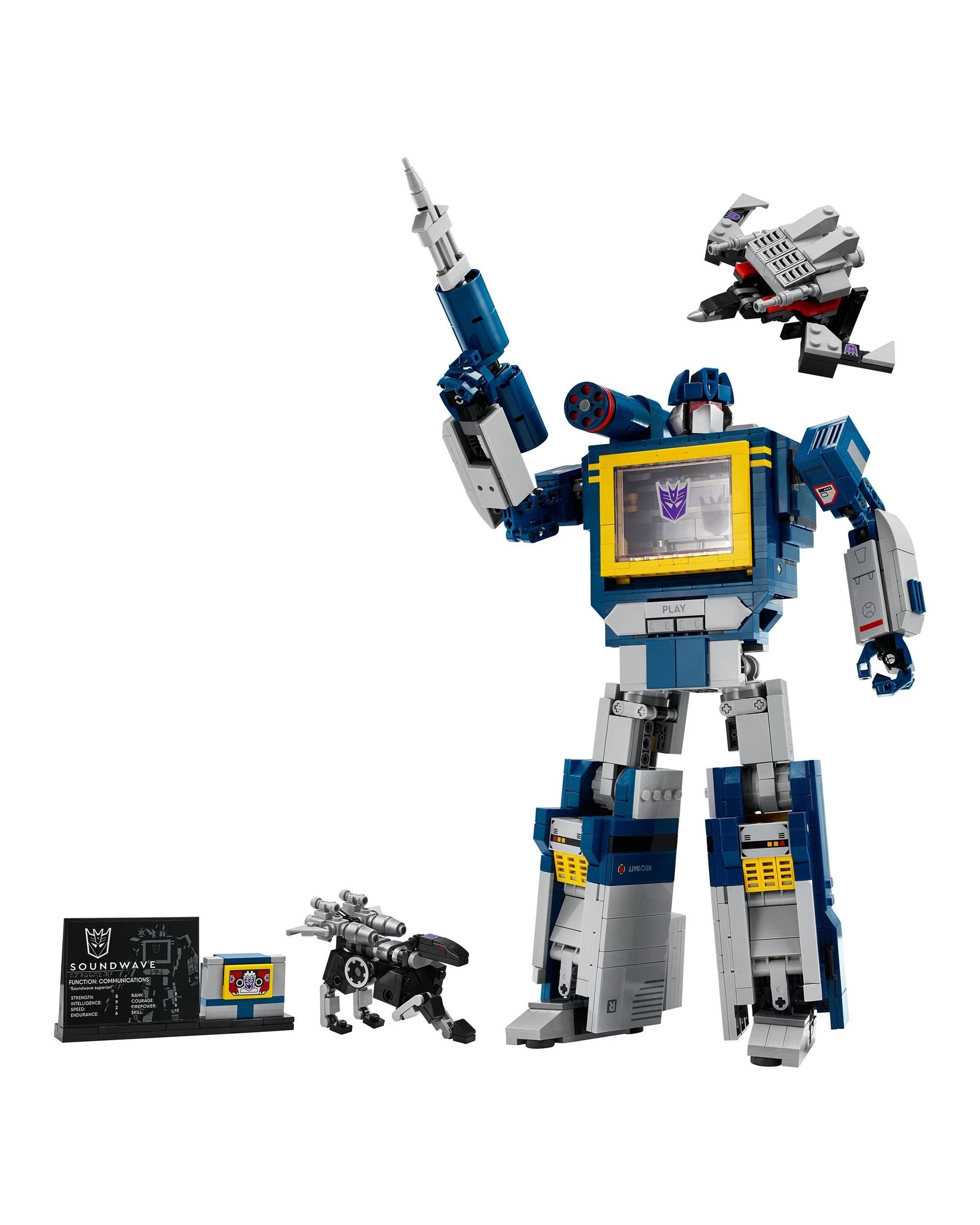 2 The LEGO Group LEGO Icons Transformers: Soundwave - 10358, 2 of 10