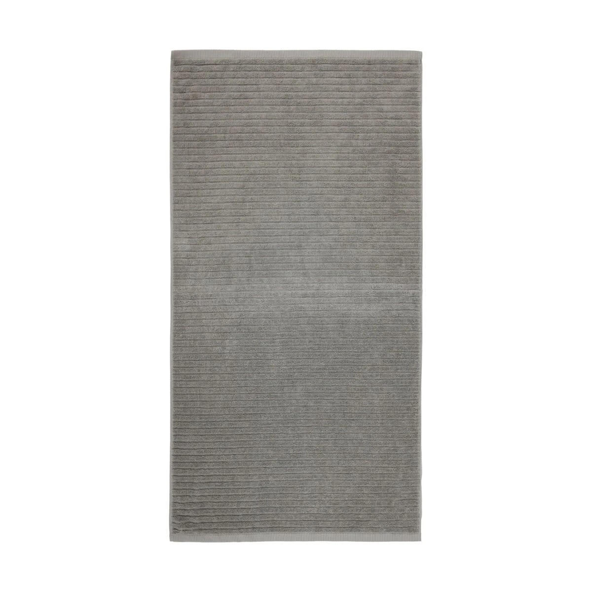 3 Cotton Bath Towel - Silver, 3 of 5