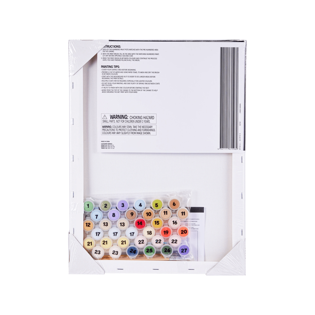 3 3 Pack Paint By Numbers - Farmers Market, 3 of 3