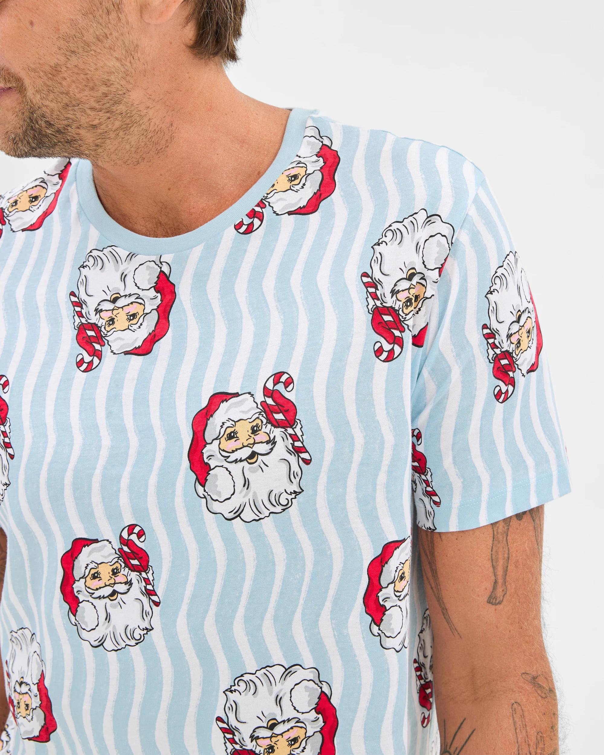 5 Target Family Matching Christmas Santa Australian Cotton Mens Pyjama Set SANTA, 5 of 7