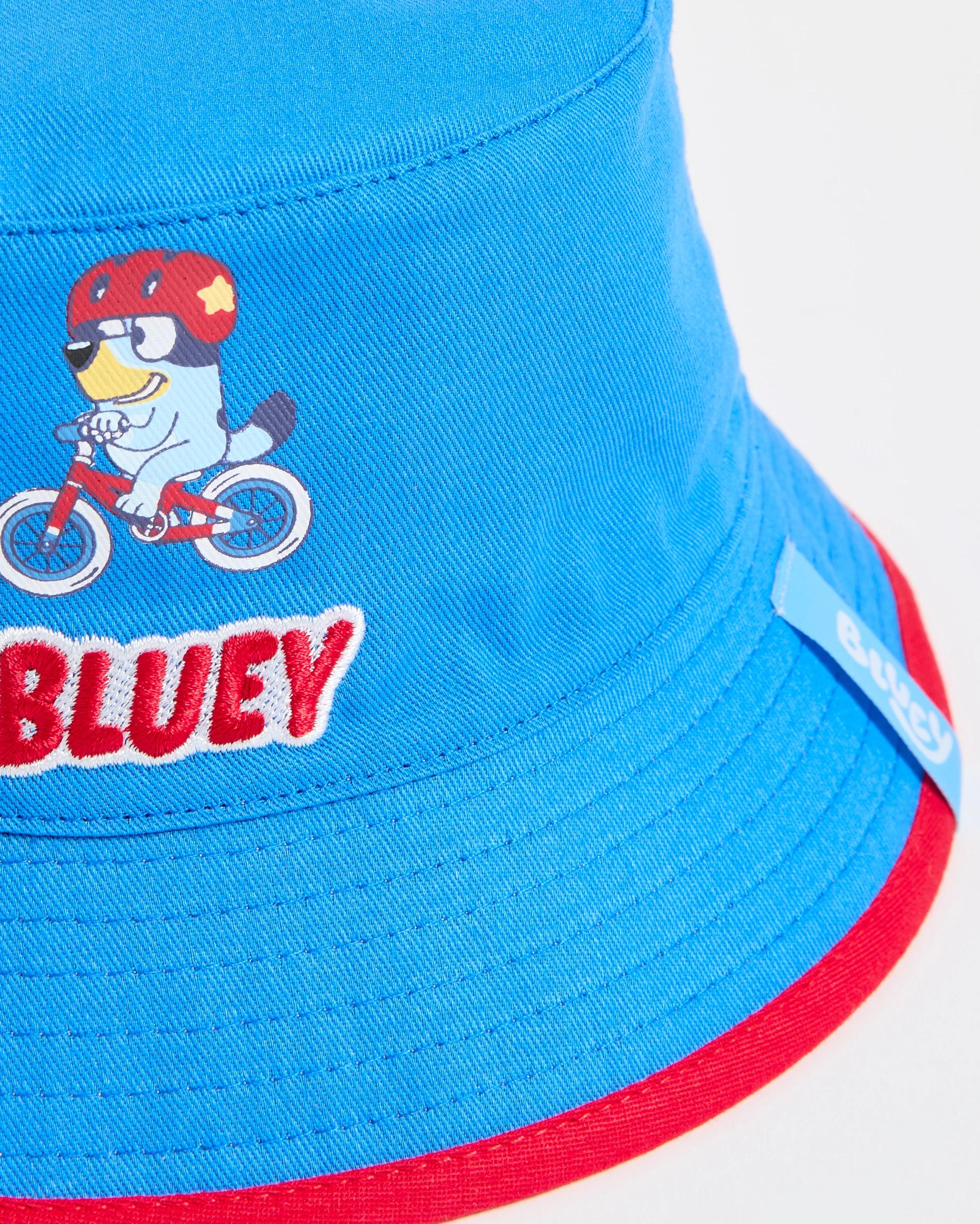 2 Bluey Cotton Bucket Hat BLUE, 2 of 3