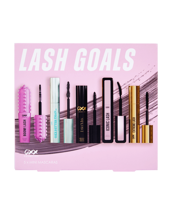 OXX Cosmetics 5 Pack Lash Goals Mini Mascaras