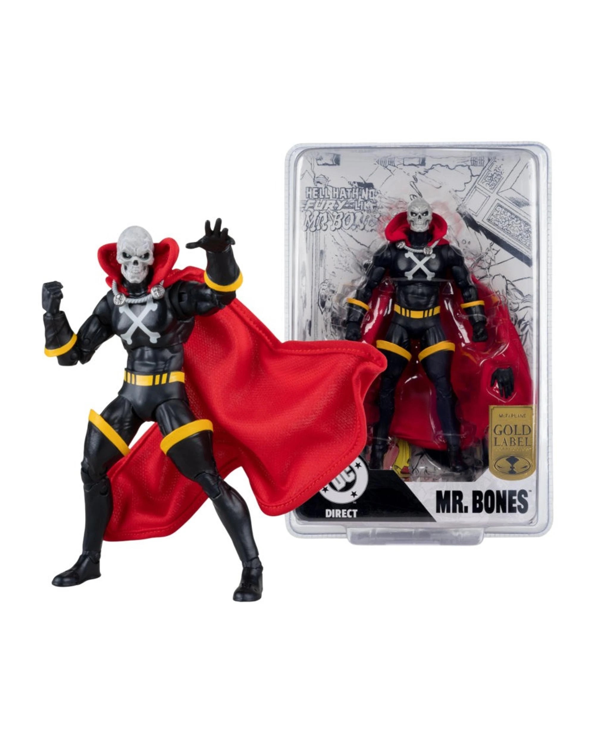 1 McFarlane Toys DC Direct Gold Label Infinity Inc. #16 Mr. Bones 7 inch Action Figure, 1 of 10