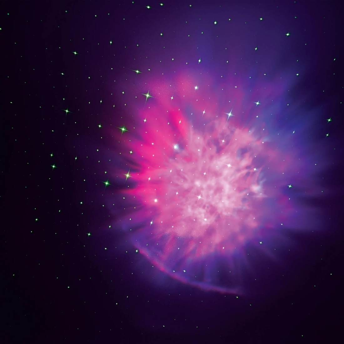 9 Nebula Dog Projector with Stars, 9 of 9