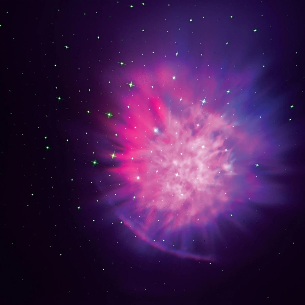 9 Nebula Dog Projector with Stars, 9 of 9