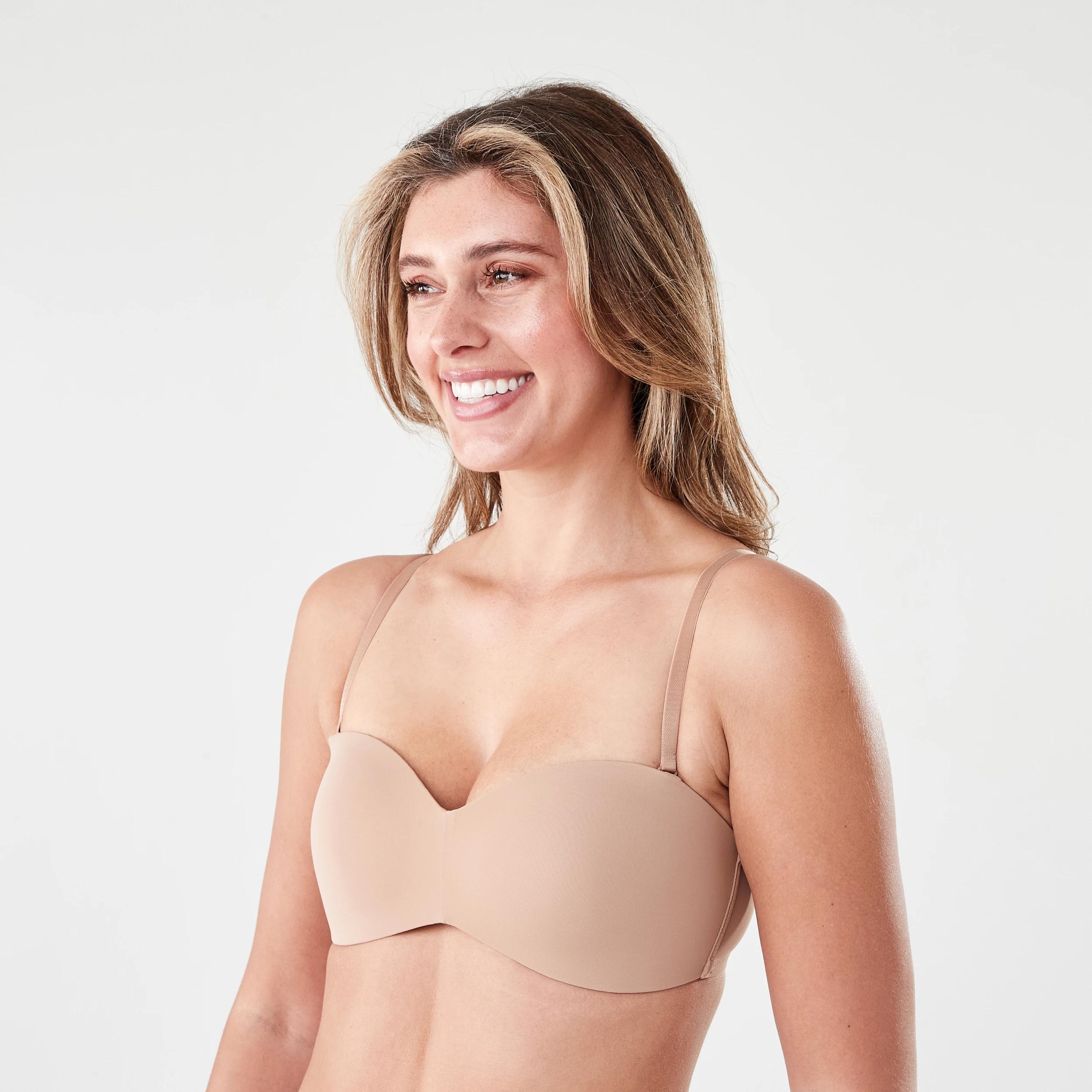 3 Wirefree Smooth Bandeau Bra MAPLE SYRUP, 3 of 7