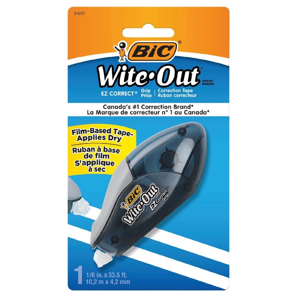 2 BIC Wite-Out EZ Grip Correction Tape 4.2mmx10m, 2 of 6
