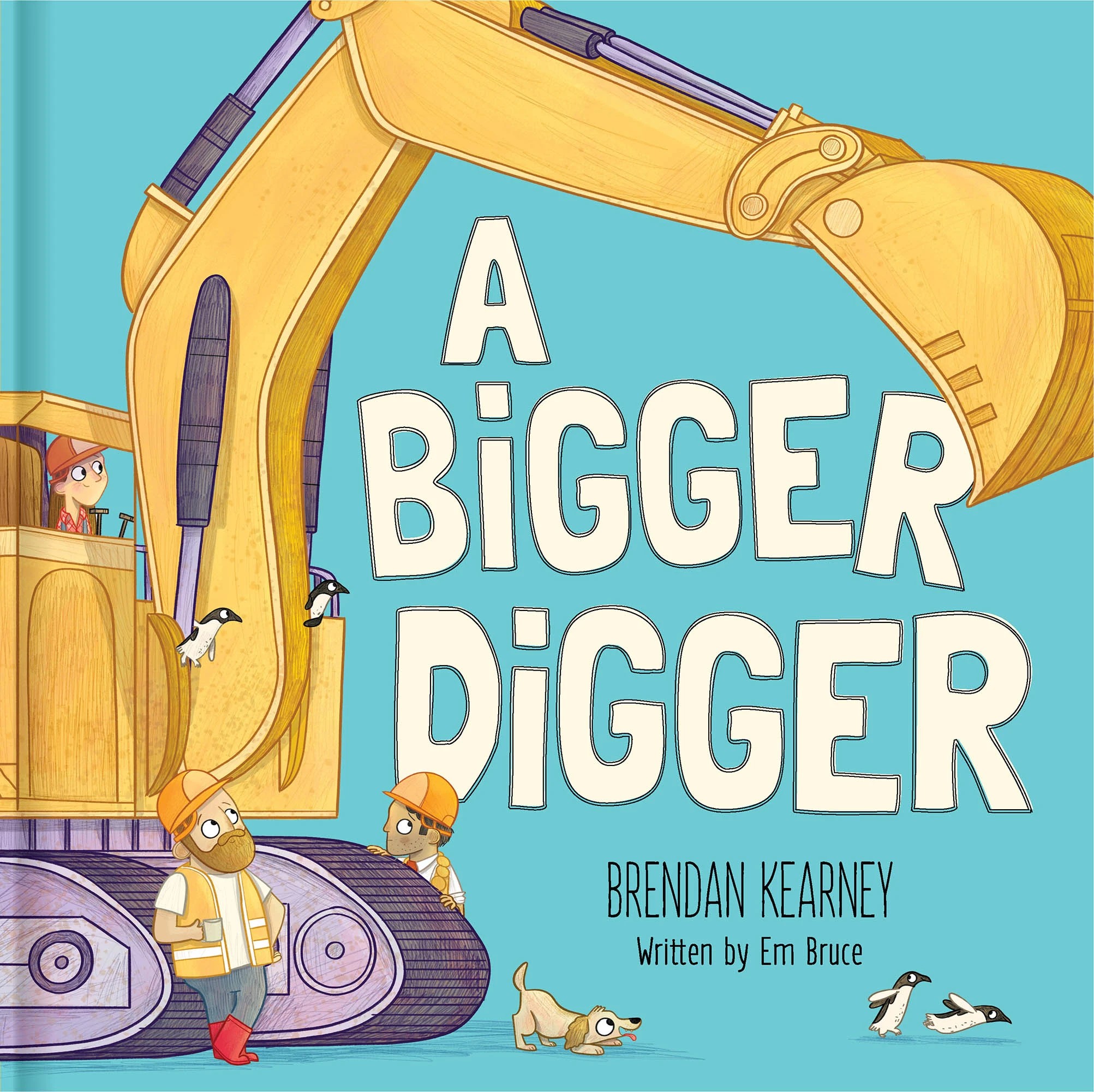 1 A Bigger Digger by Em Bruce - Book, 1 of 3