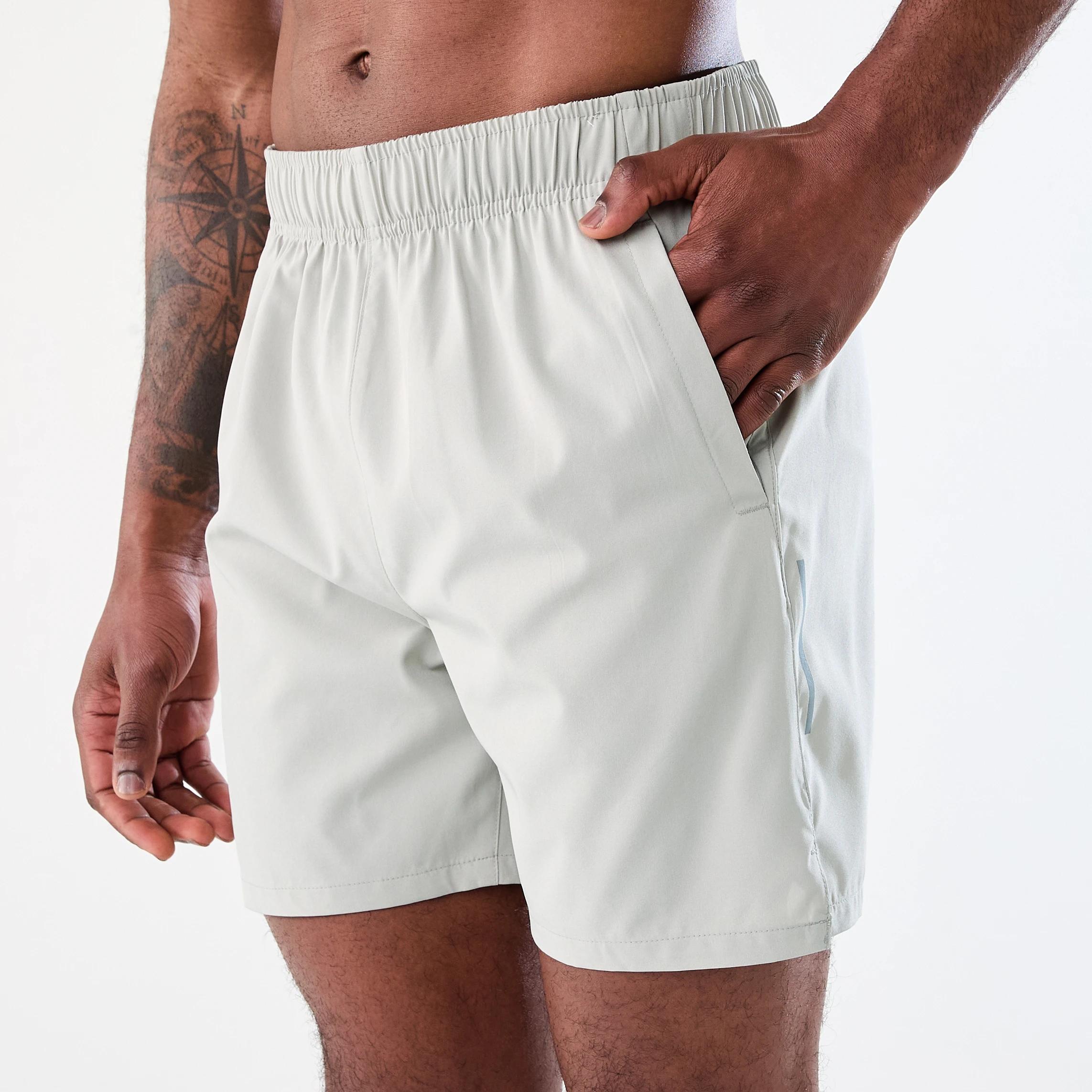 2 Active Mens Woven Stretch Shorts REEF GREY, 2 of 8