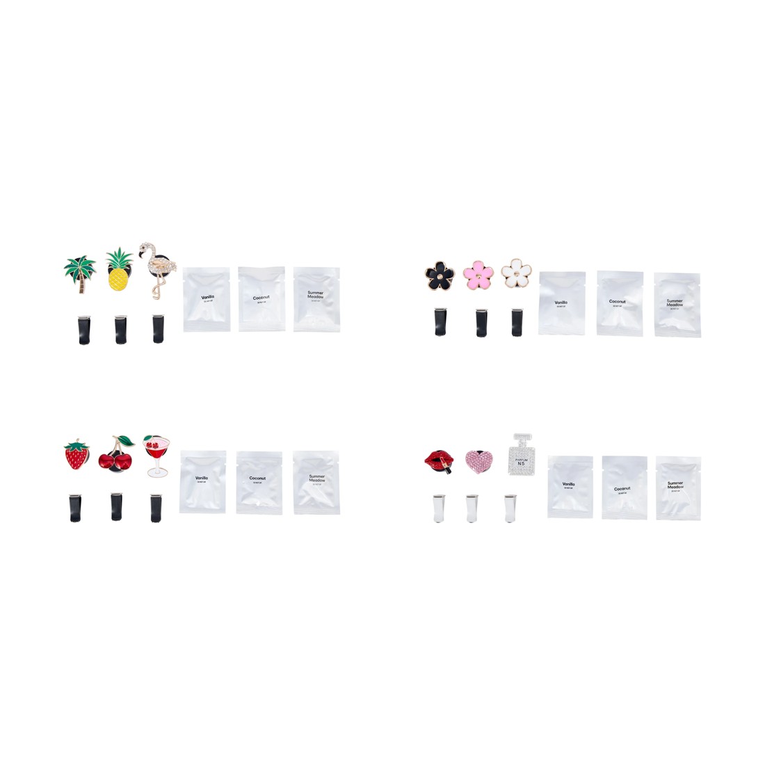 2 3 Pack Vent Ornaments - Assorted, 2 of 4