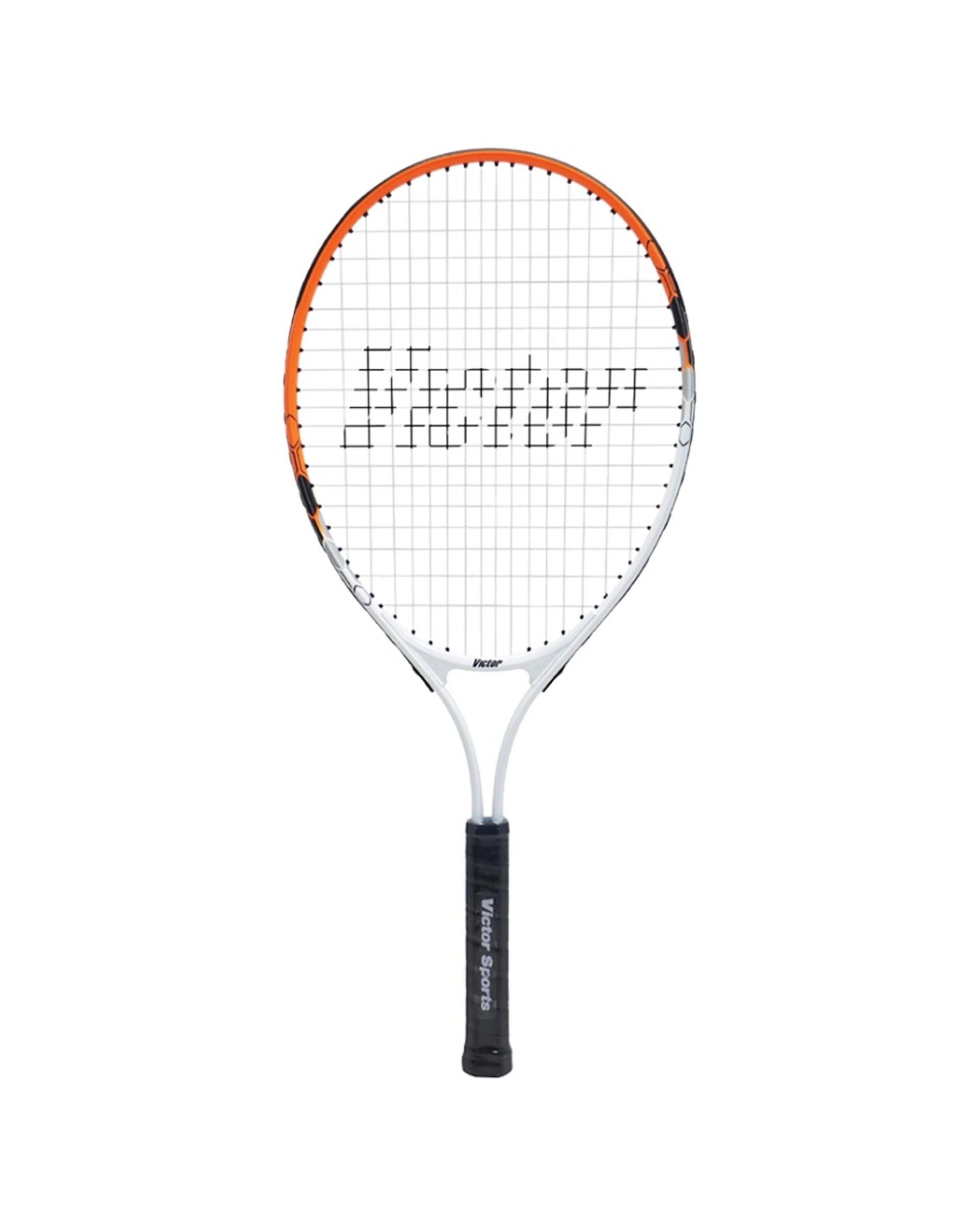 1 Victor Sports Tennis Racquet Competition Aluminium Frame Intermediate 25in - Orange, 1 of 1
