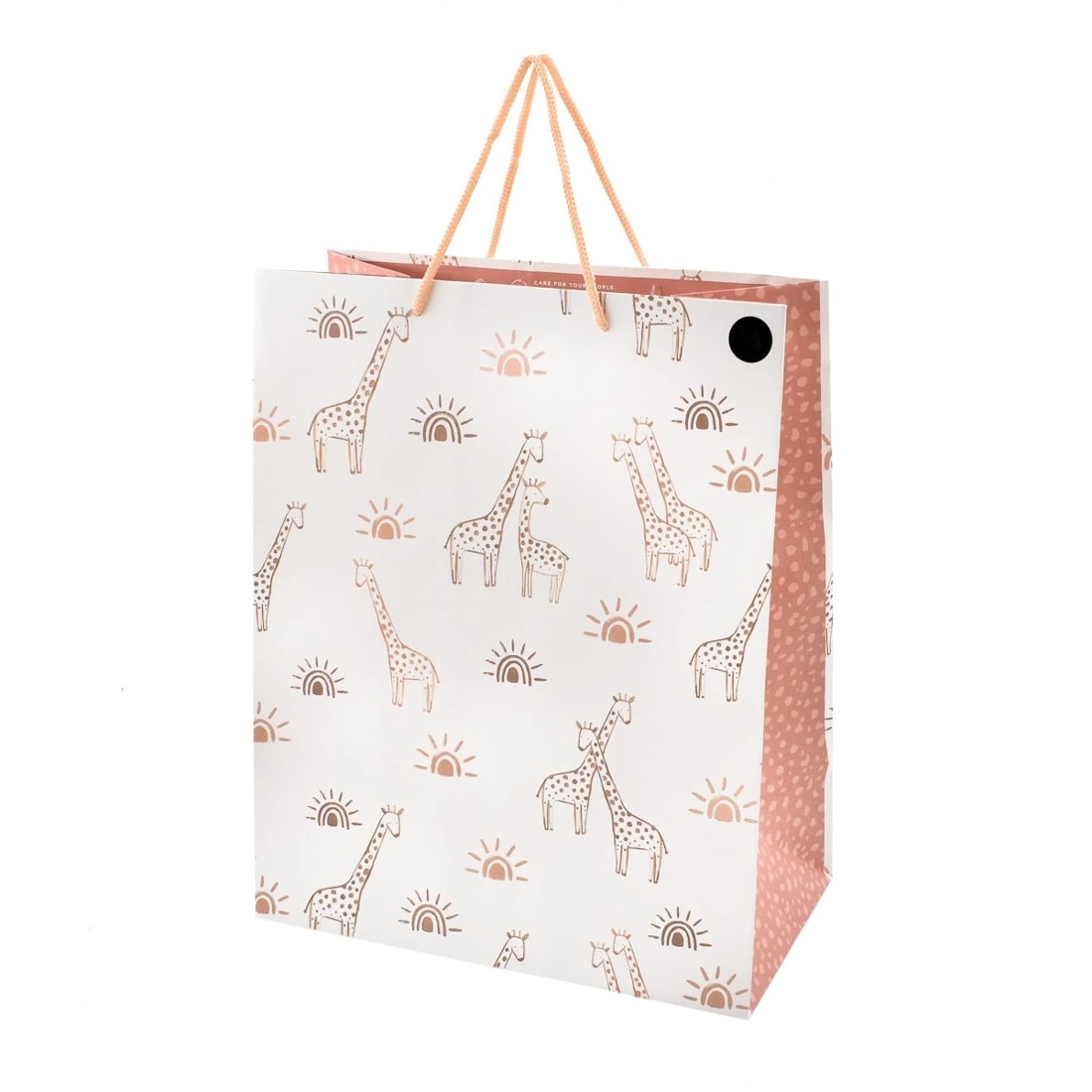 1 Hallmark Large Gift Bag - Baby Giraffes, 1 of 3