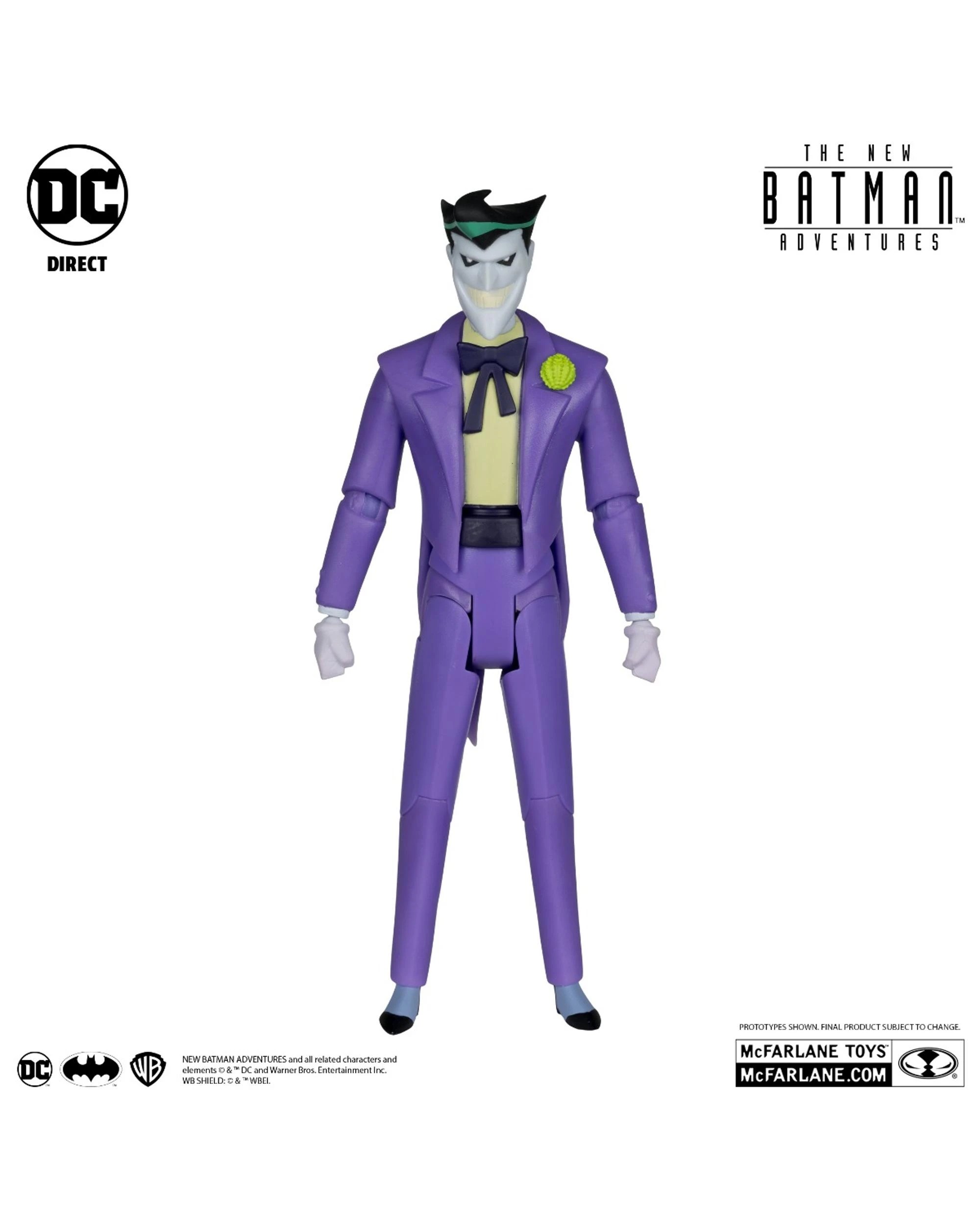 6 DC Direct The New Batman Adventures The Joker 6 Inch Figure, 6 of 9
