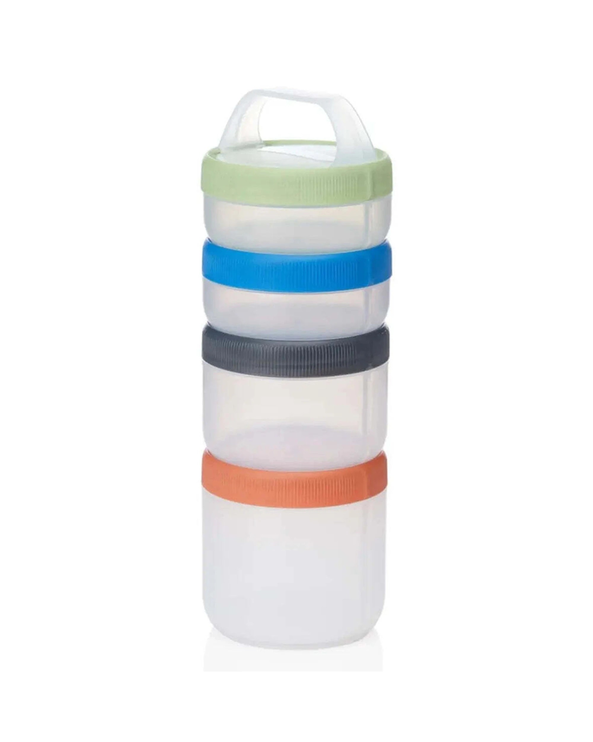Humangear Stax Travel Containers Spectrum Modular L Set Large Leakproof ...