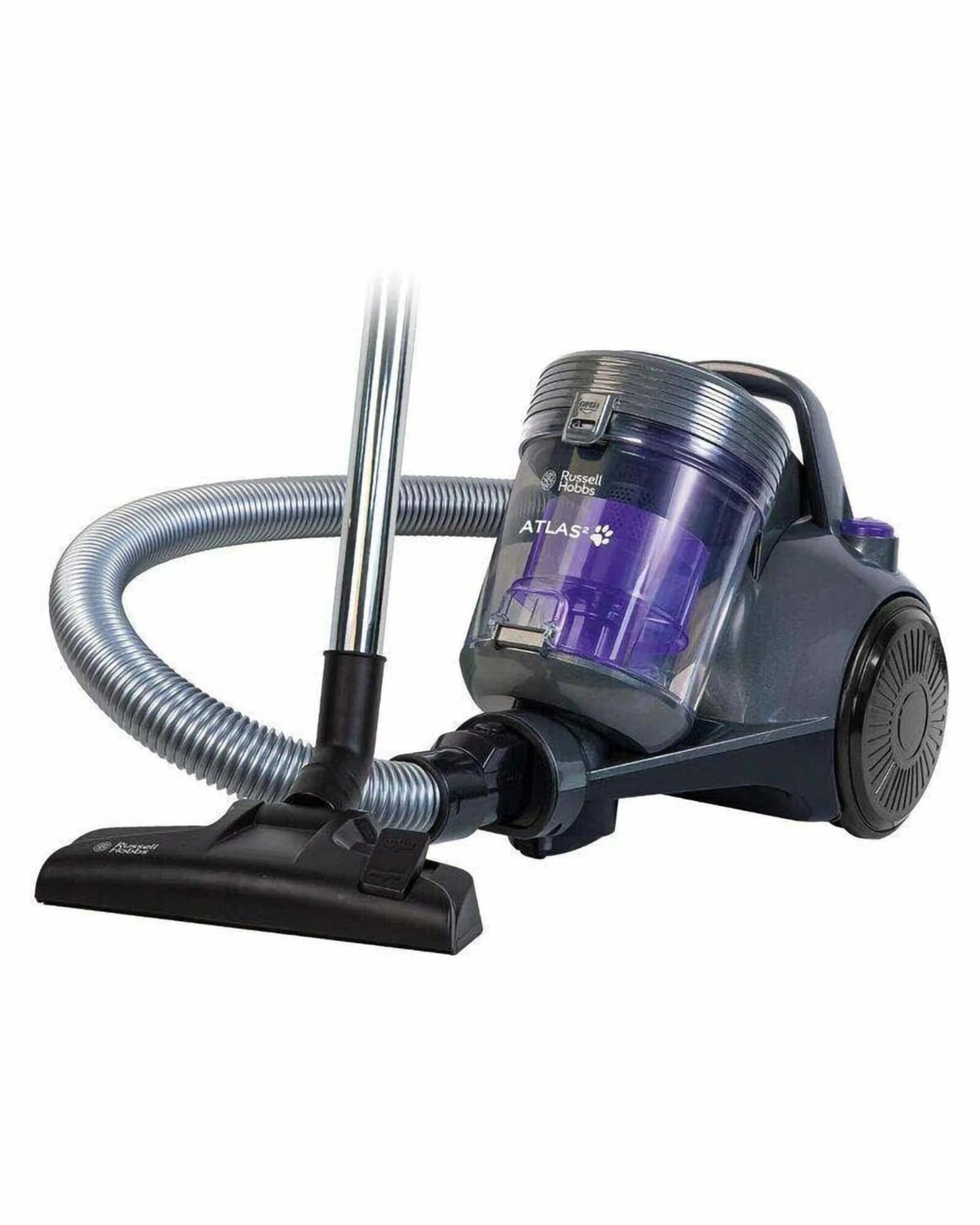 1 Russell Hobbs Atlas 2 Pet Cyclonic Cylinder Vacuum - GREY, 1 of 3