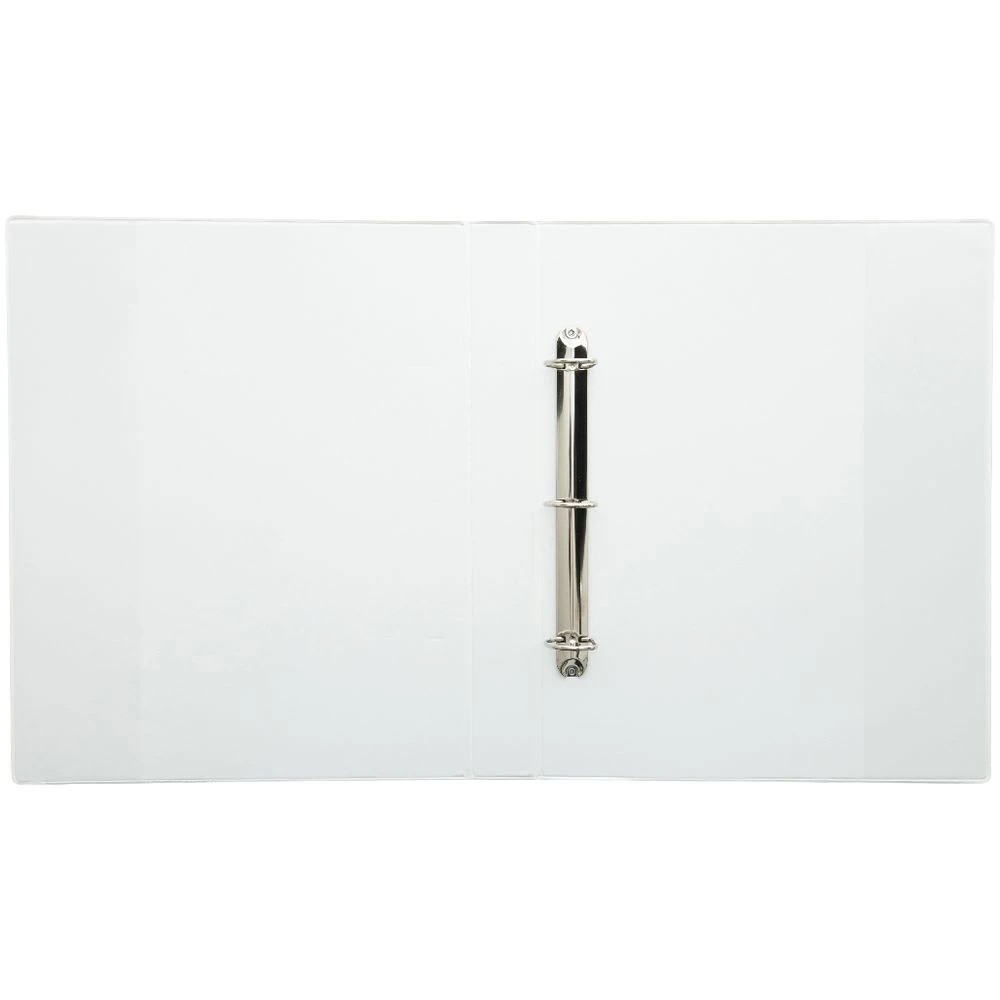3 J.Burrows A3 Insert Binder 3 D-Ring 38mm White, 3 of 3