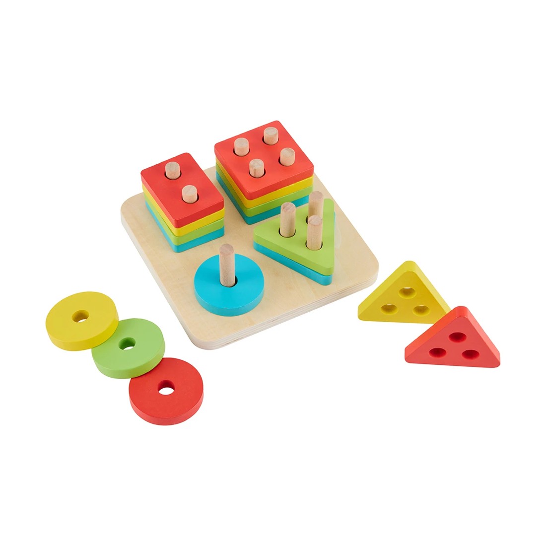 3 Wooden Multi Shape Stacker, 3 of 10