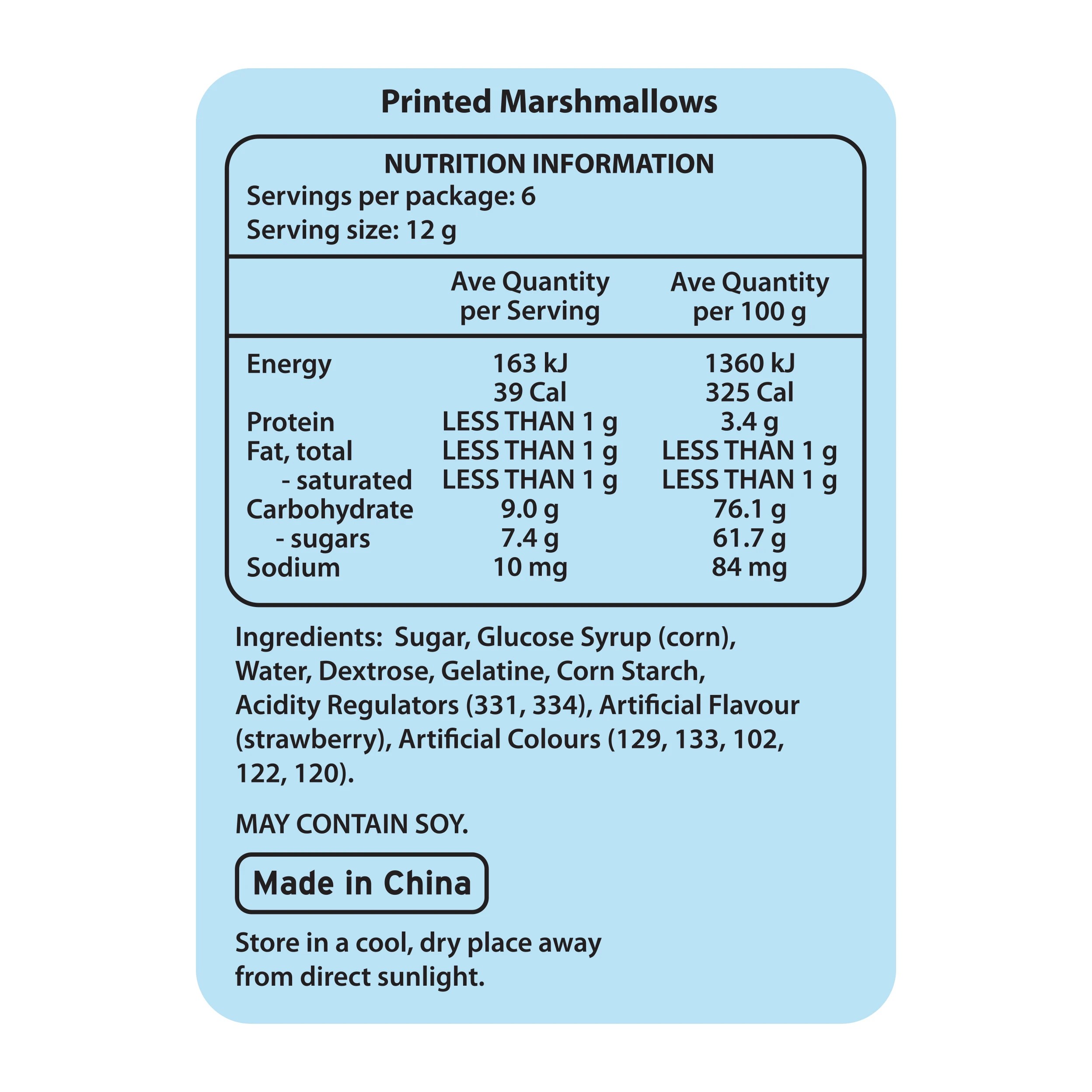 4 Park Avenue Disney Pixar Toy Story Printed Marshmallows 72g, 4 of 4