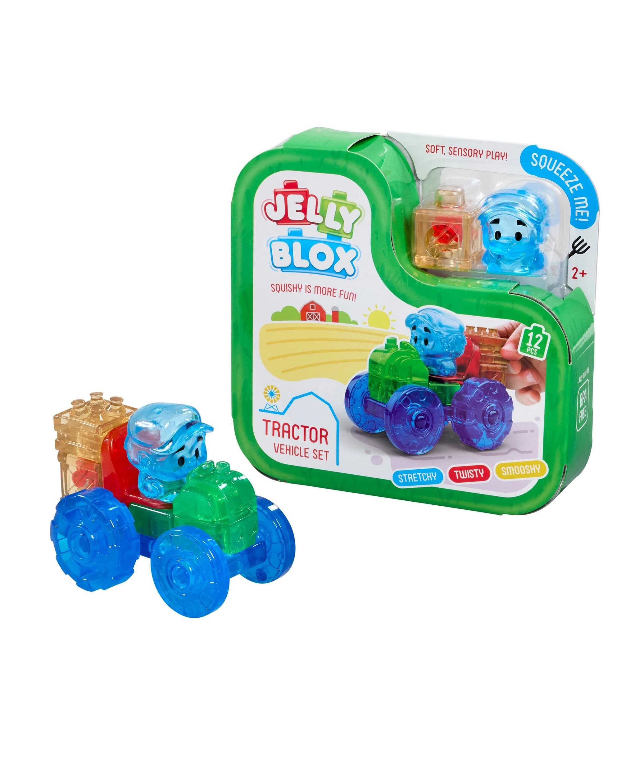 1 Jelly Blox Tractor Vehicle Set, 1 of 3