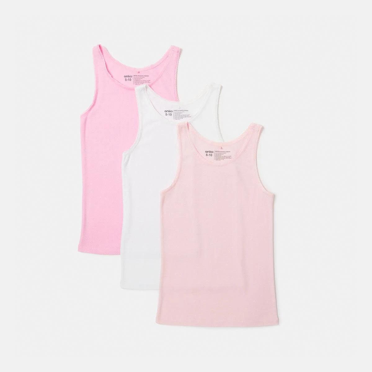 1 3 Pack Super Soft Singlets Pontll S24, 1 of 6