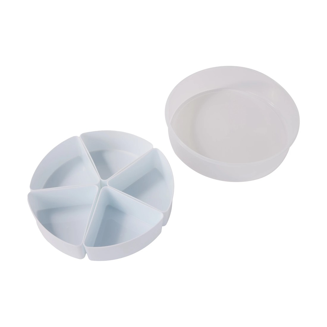 6 Round Section Snack Box, 6 of 9