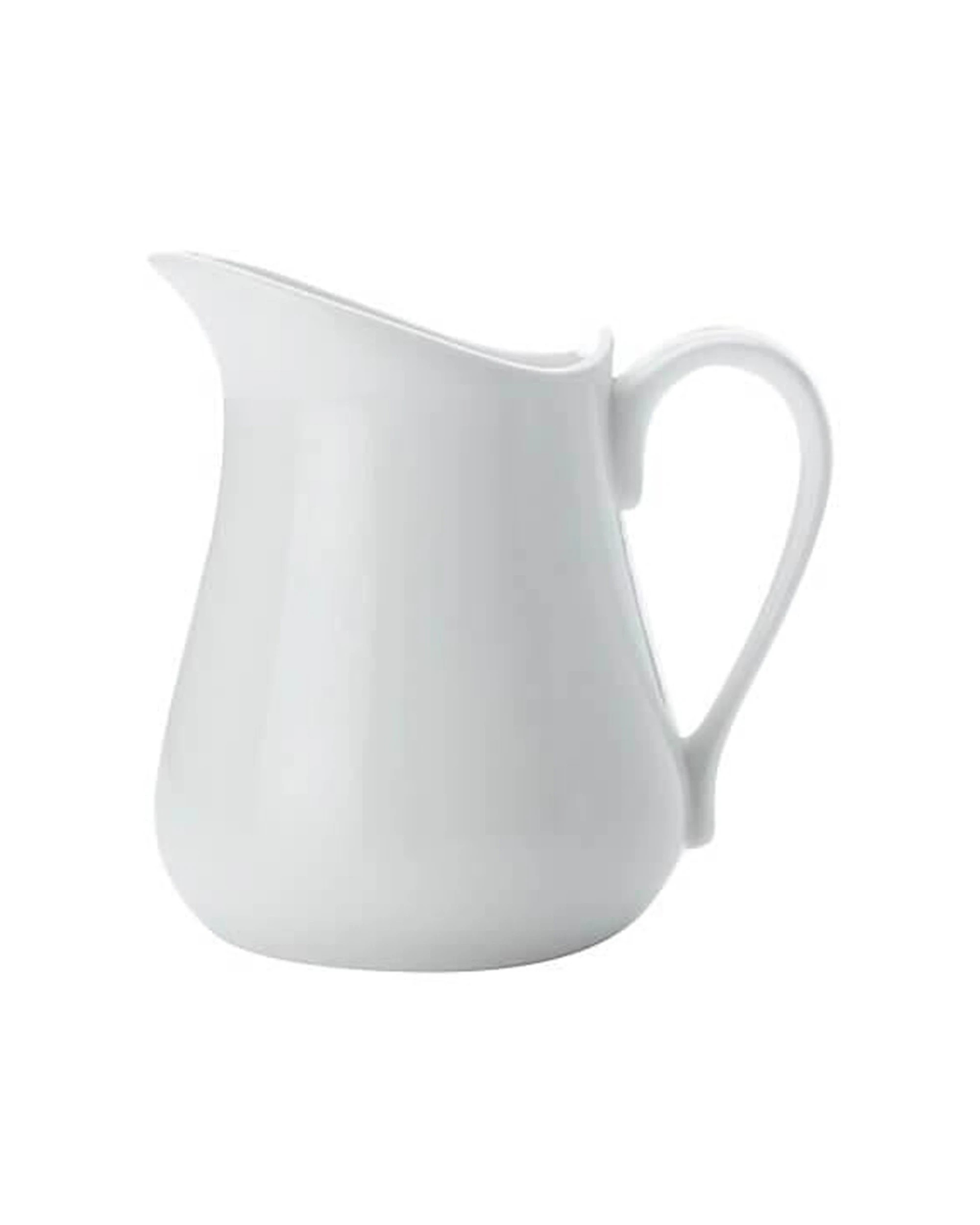 3 Maxwell & Williams Basics 110ml Ceramic Milk Jug Cream And Sugar Serveware
 - White, 3 of 3
