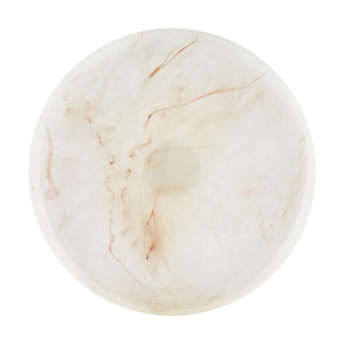 2 White Onyx Look Decor Tray, 2 of 5