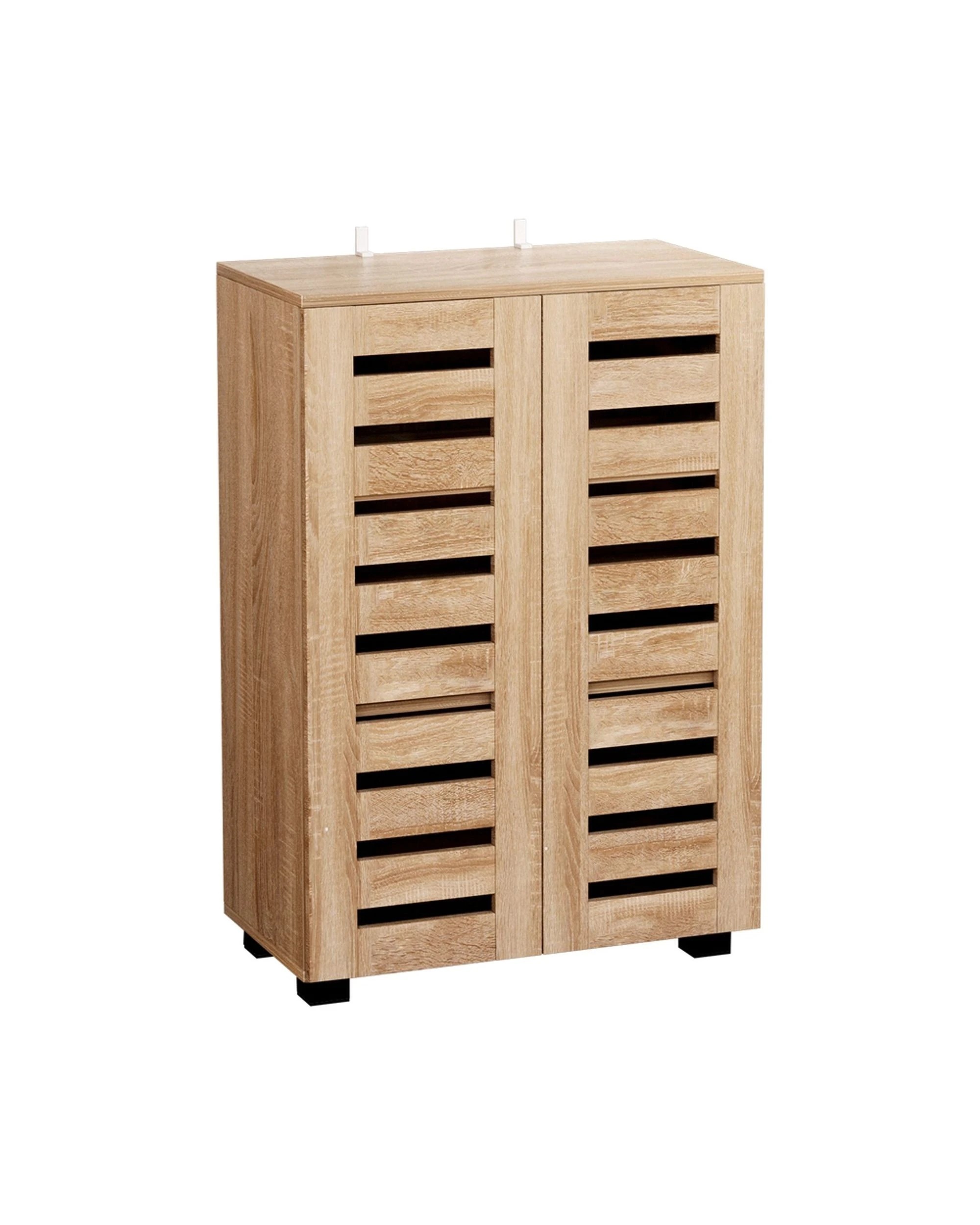 1 Artiss Shoe Rack Cabinet 20 Pairs 5-tier
 - Brown, 1 of 3