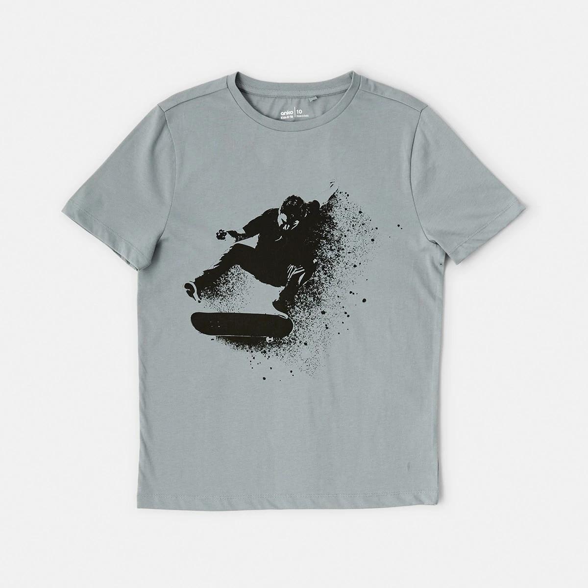 7 Short Sleeve Print T-shirt Trde Skate, 7 of 8