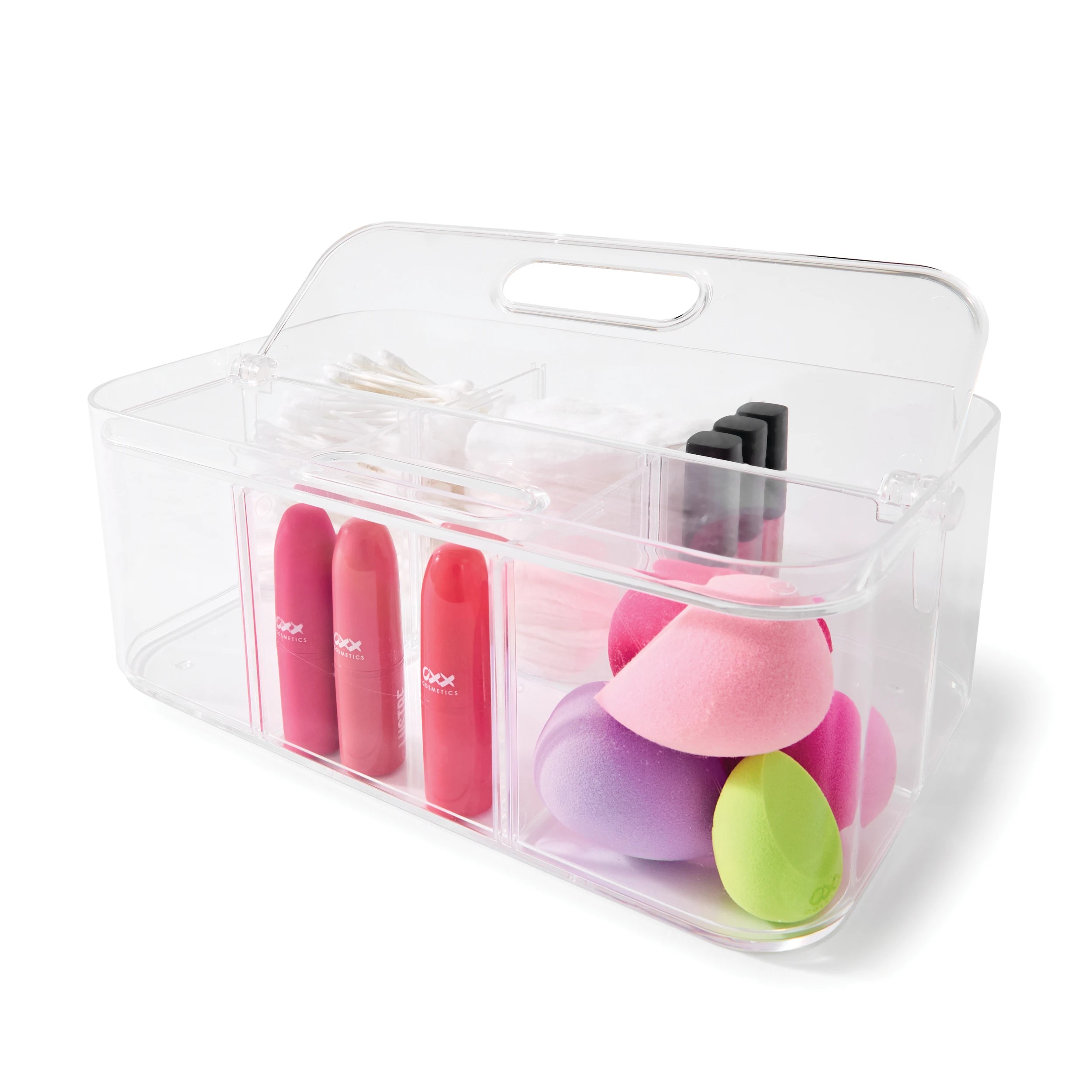 2 Stackable Large Storage Caddy - Clear, 2 of 10