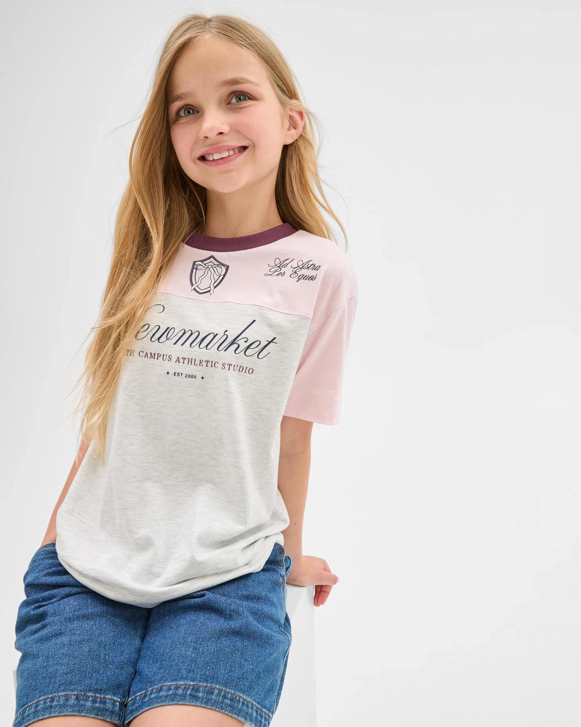 5 Target Australian Cotton Longline T-Shirt NEWMARKET GREY, 5 of 7