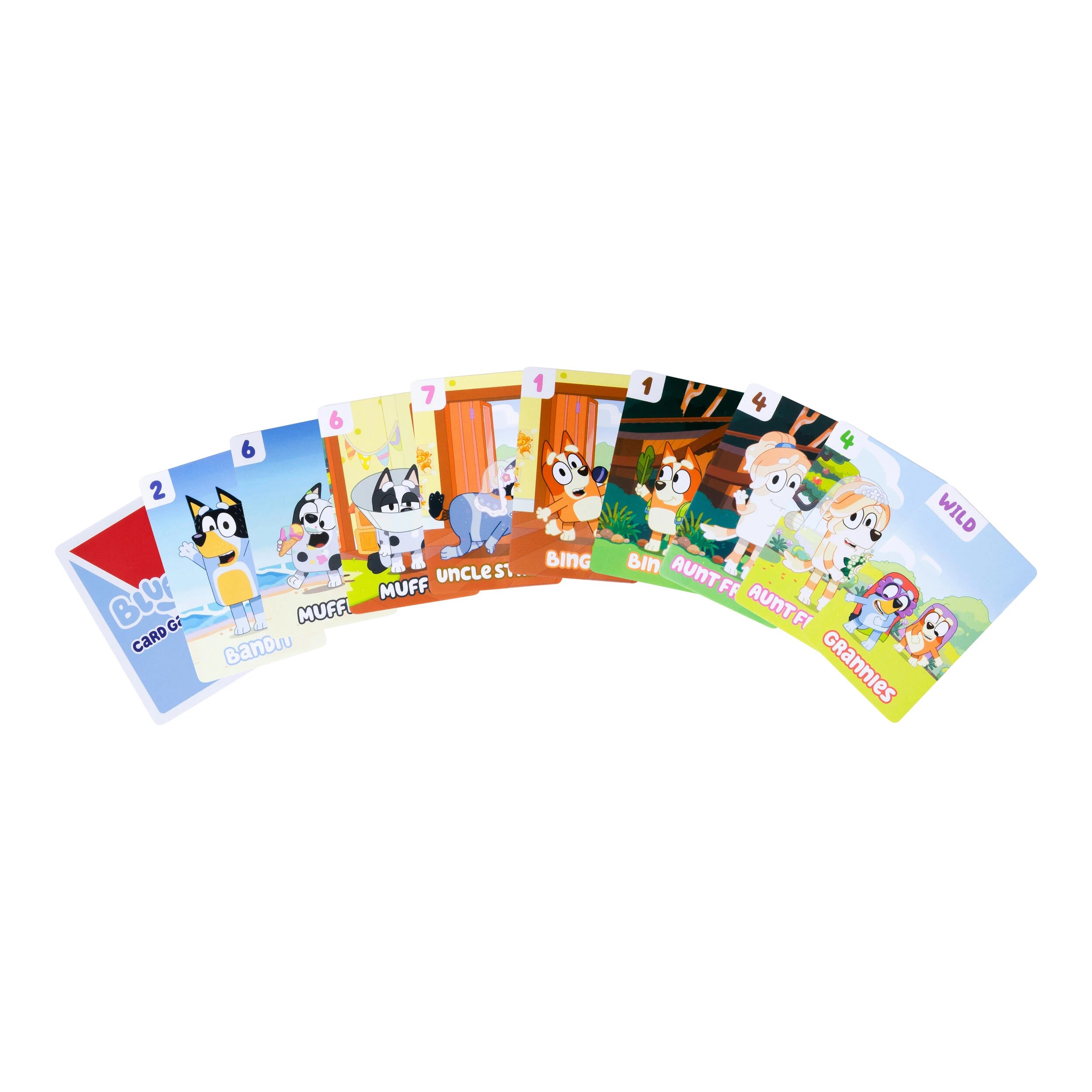 6 Bluey Card Game - Assorted, 6 of 10
