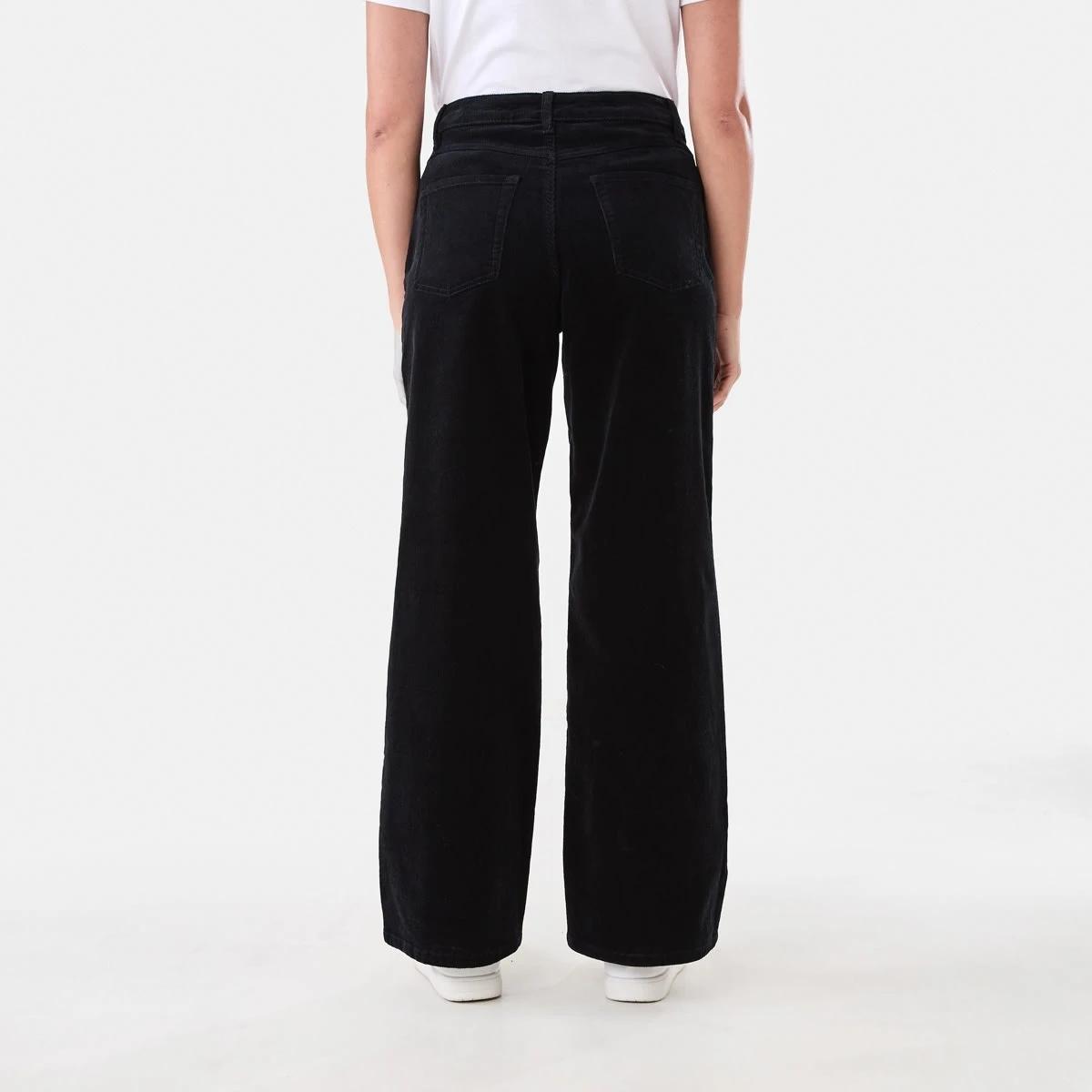 3 Corduroy Pants Black, 3 of 5