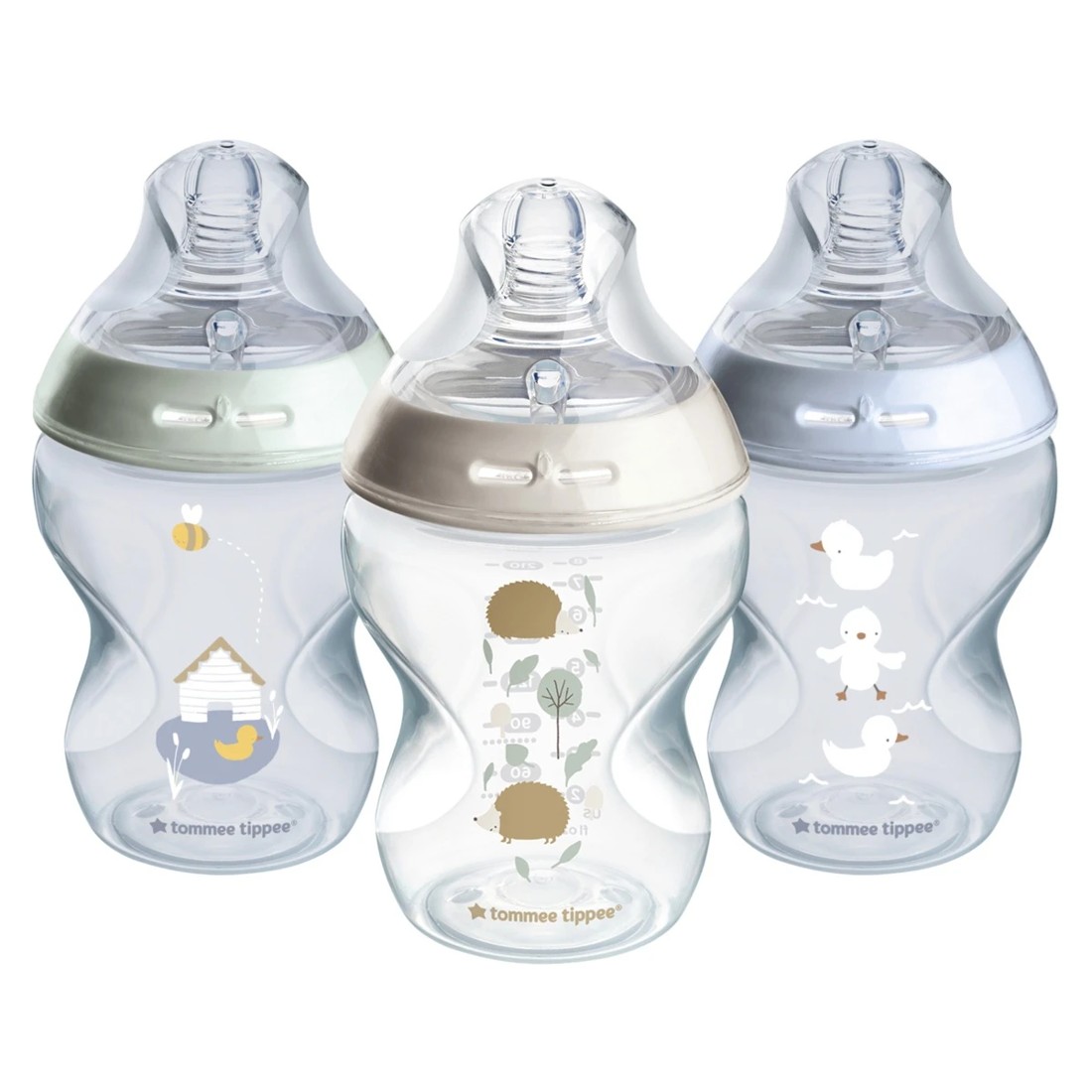 2 3 Pack Tommee Tippee Natural Start Decorated Baby Bottles, 2 of 8