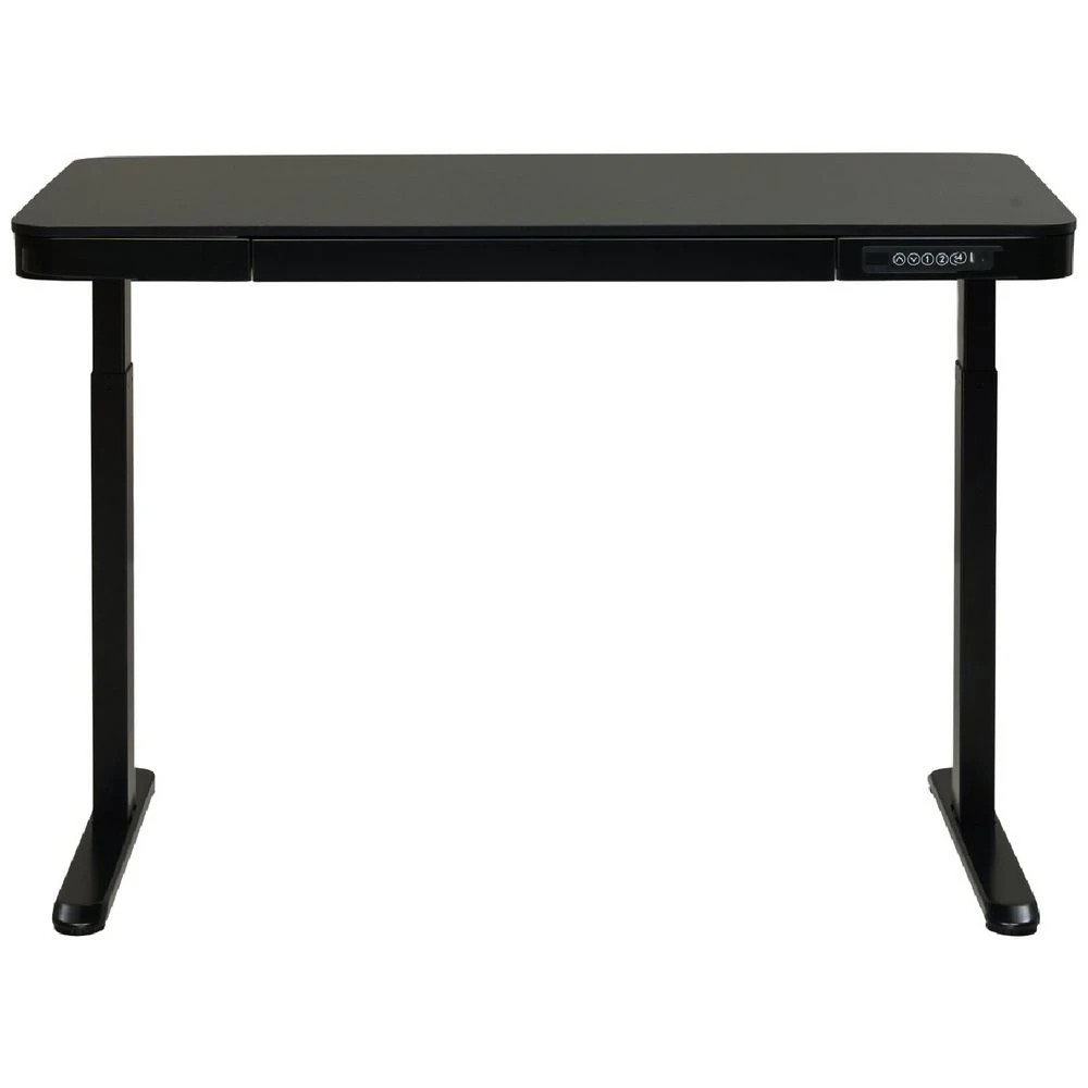 3 Newhaven Electric Sit Stand Desk with Drawer 1200mm Black Desks, Tables and Workstations, 3 of 10