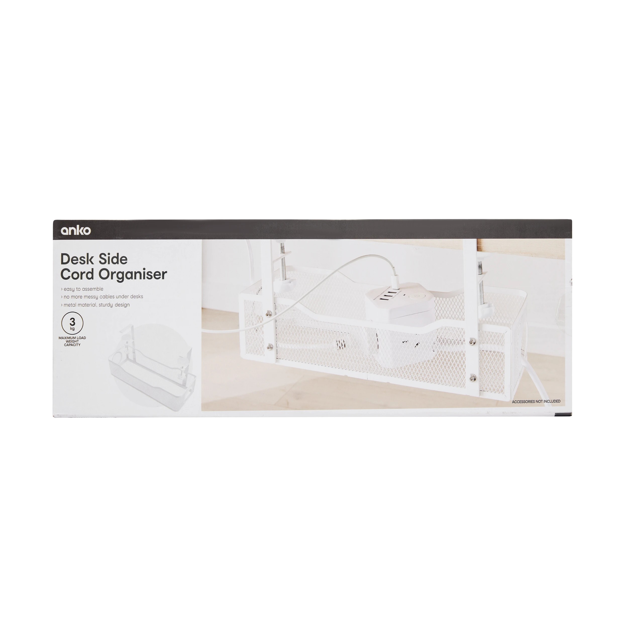 9 Desk Side Cord Organiser, 9 of 9