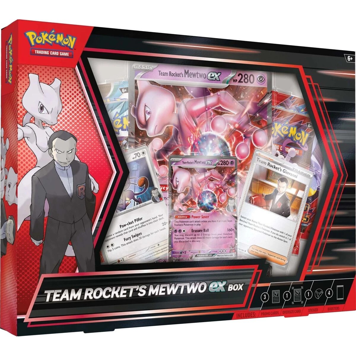 1 Pokemon Trading Card Game: Team Rocket's Mewto ex Box, 1 of 4