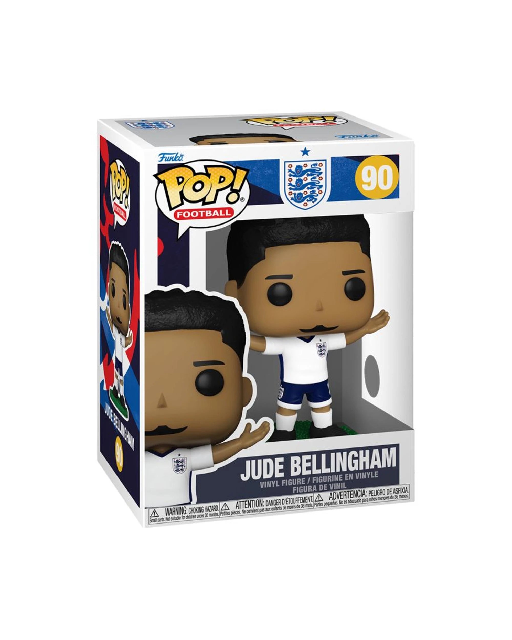 3 Football England Jude Bellingham Funko POP! Vinyl, 3 of 3