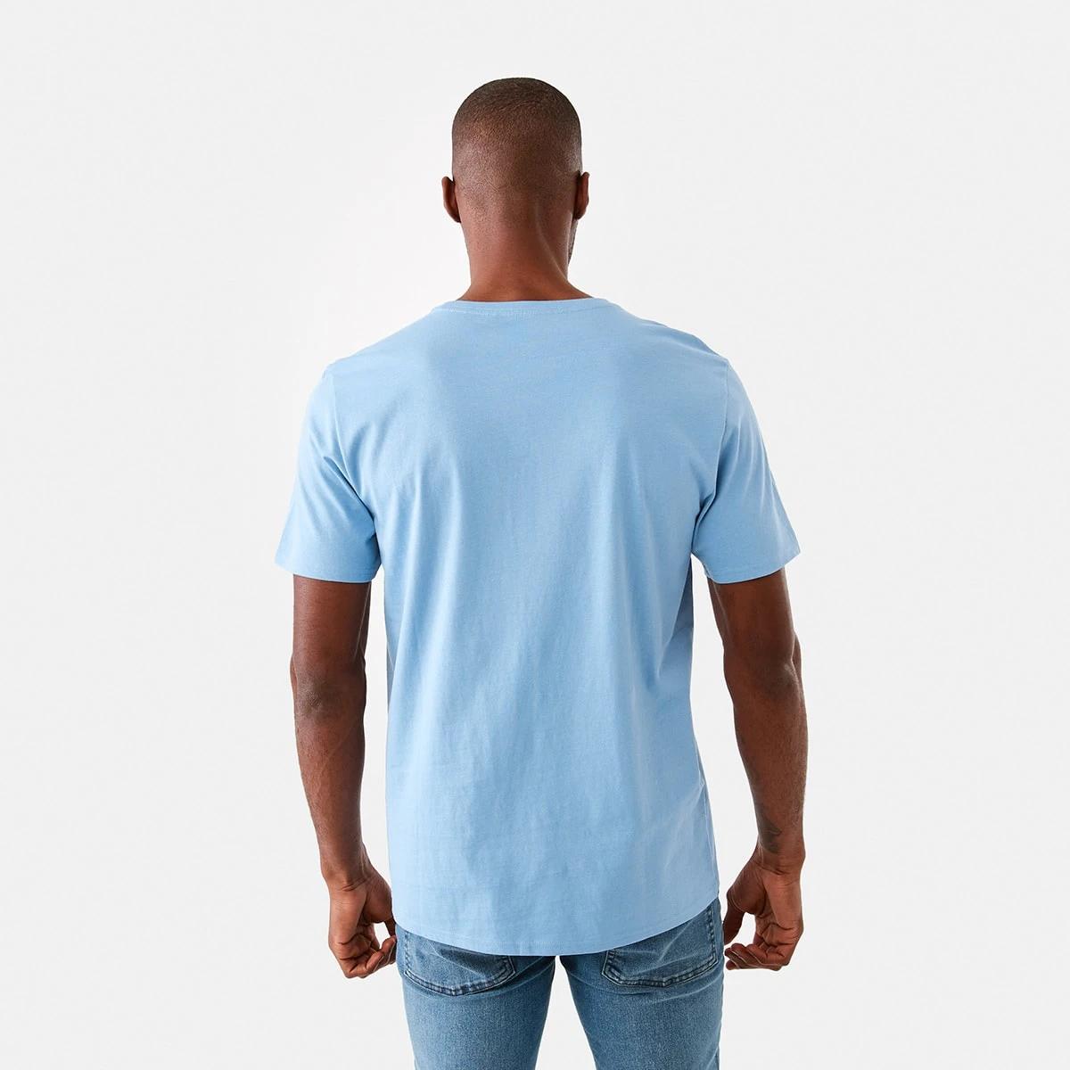 3 Printed T-shirt Blu Allure, 3 of 5