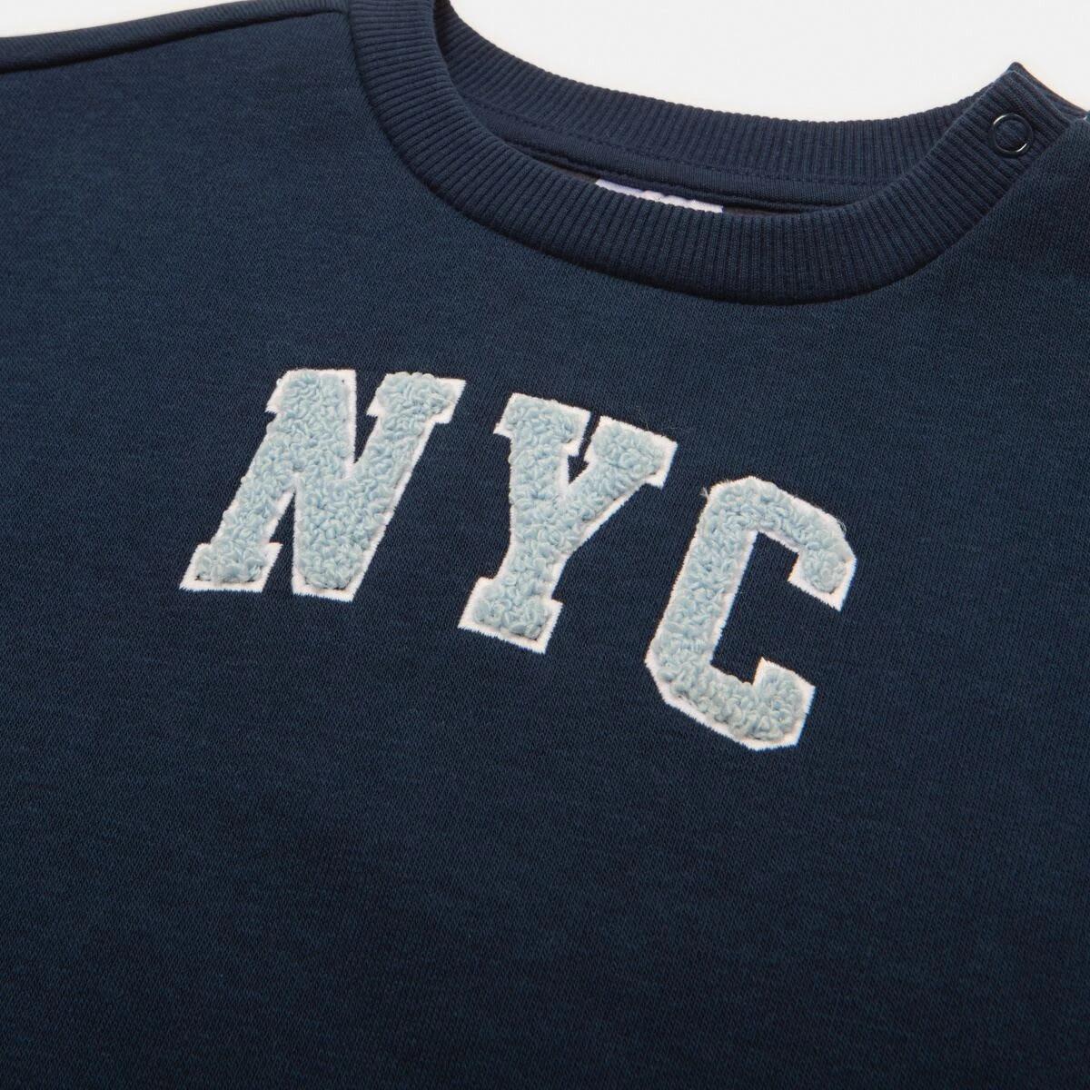 3 Drop Shoulder Sweatshirt Nvy Nyc, 3 of 4