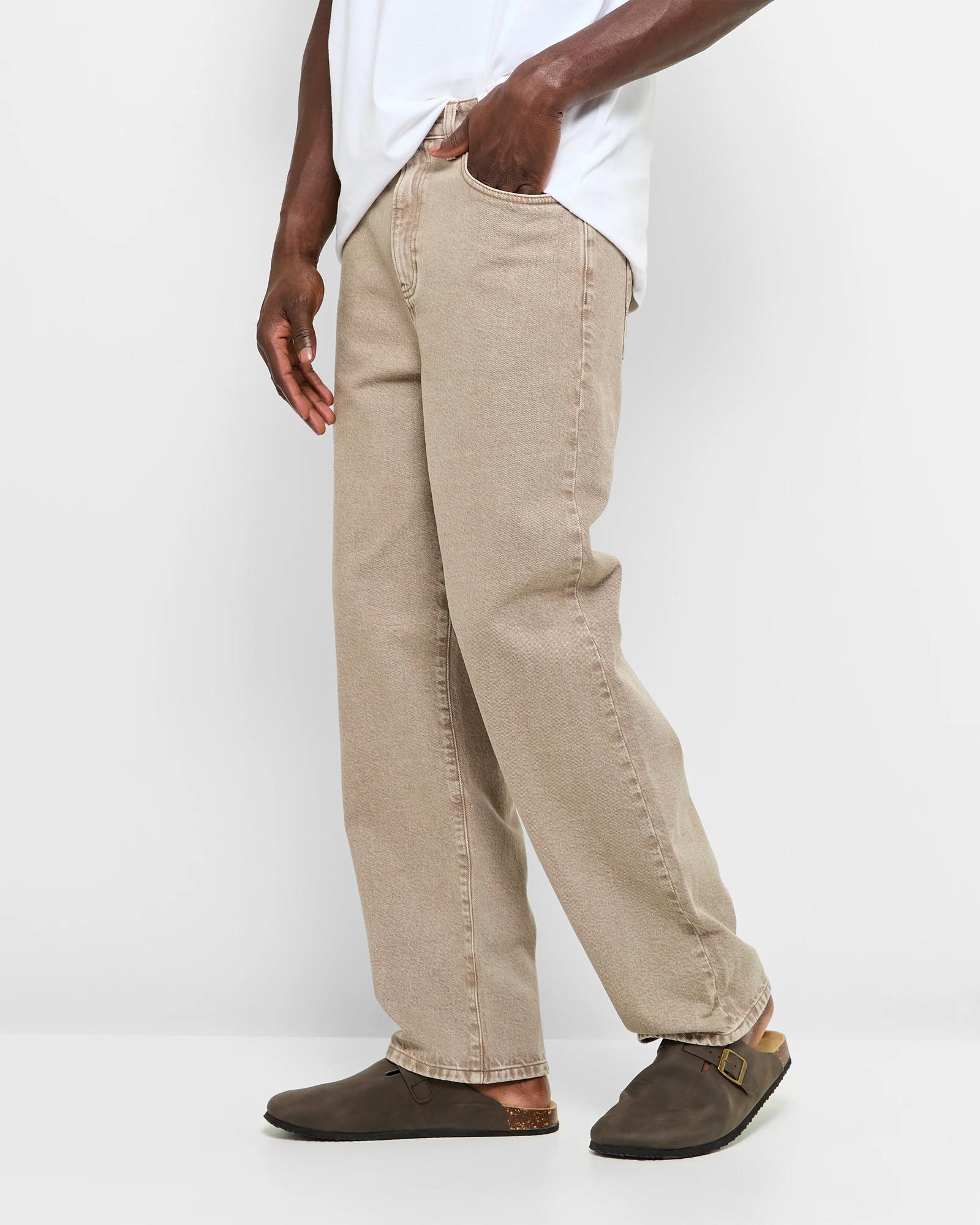 3 Loose Denim Jeans - Commons DYE MOON, 3 of 5