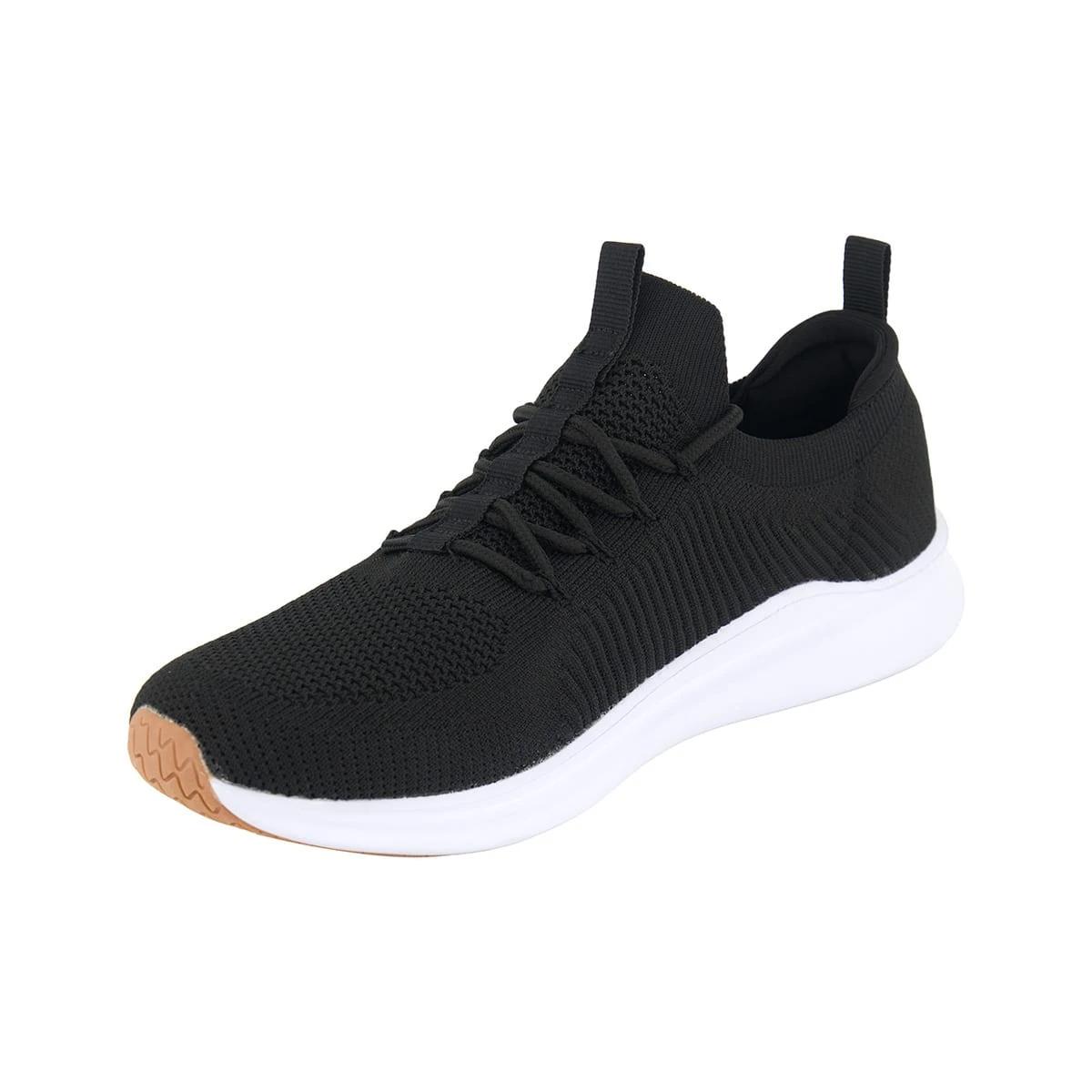3 Knit Sneakers Blk Wht, 3 of 5