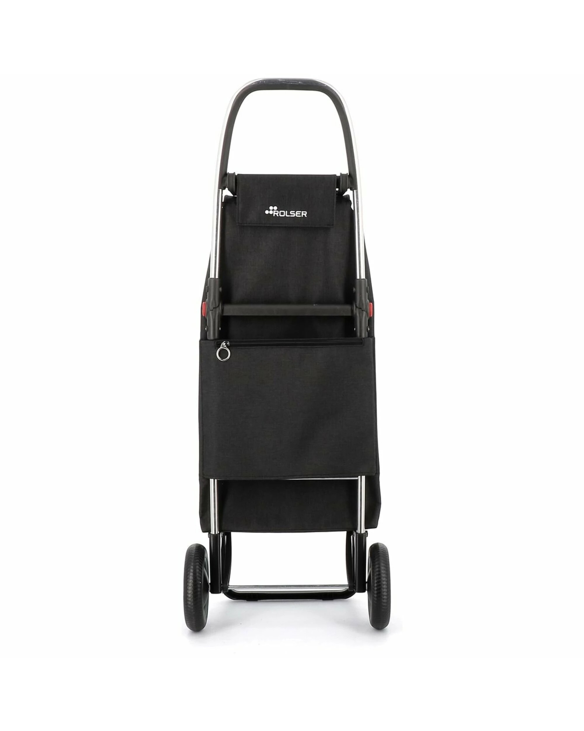 3 Rolser IMax Tweed 2 Wheel Foldable Trolley Black, 3 of 4